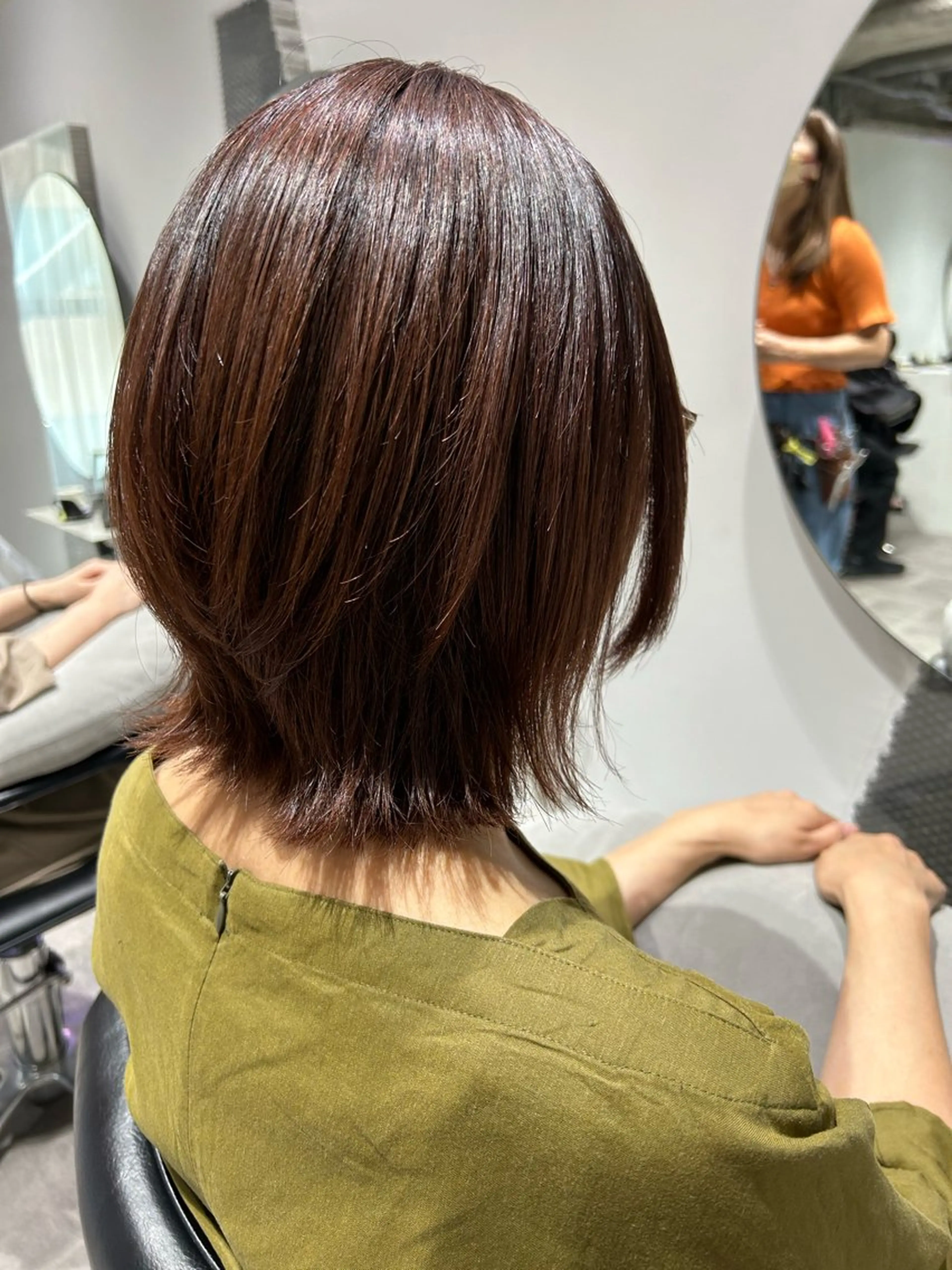 ショート カラー トキタ アオイのヘアスタイル