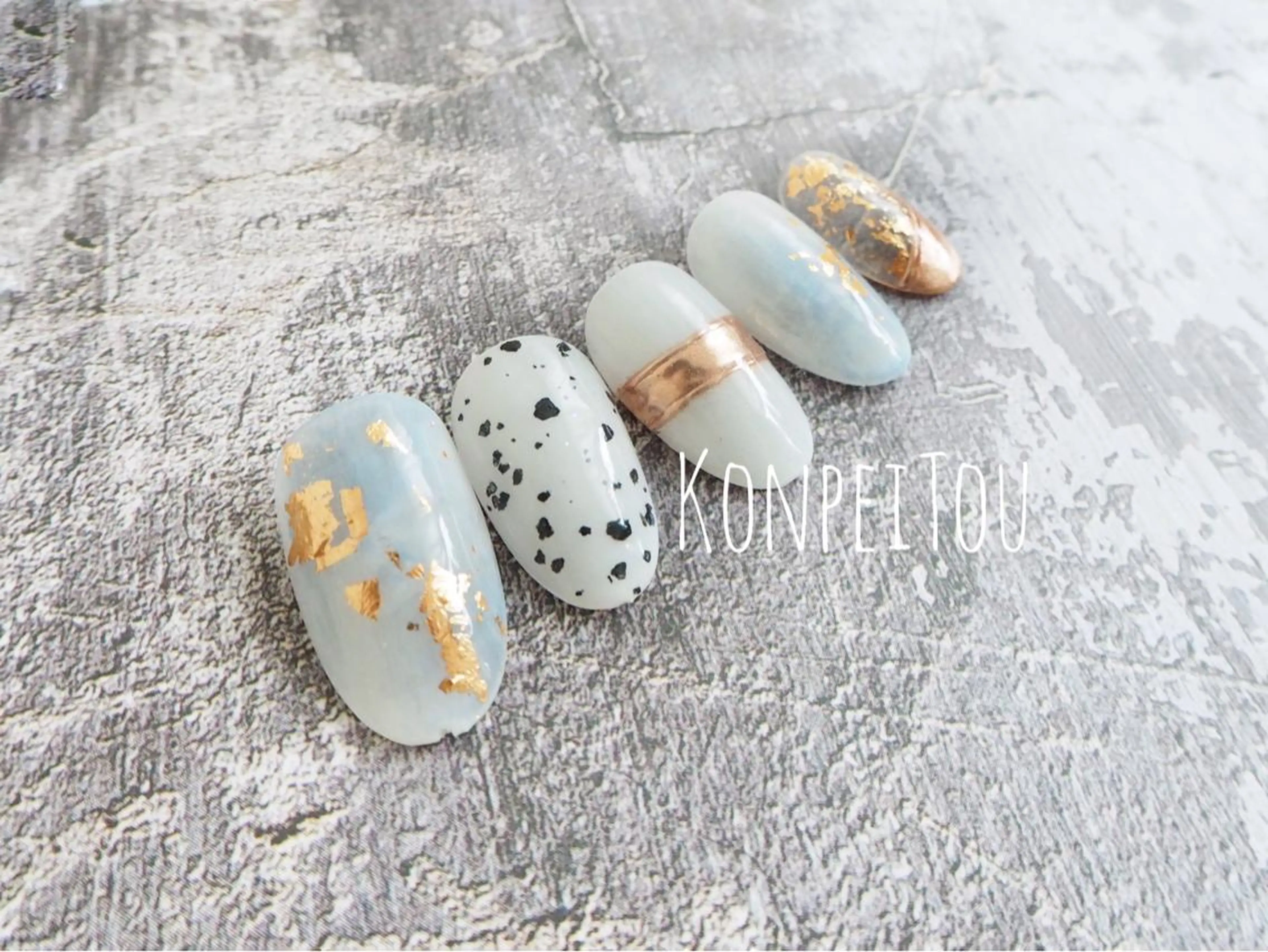 ネイル おうちのネイルサロン KonpeiTouのネイルデザイン