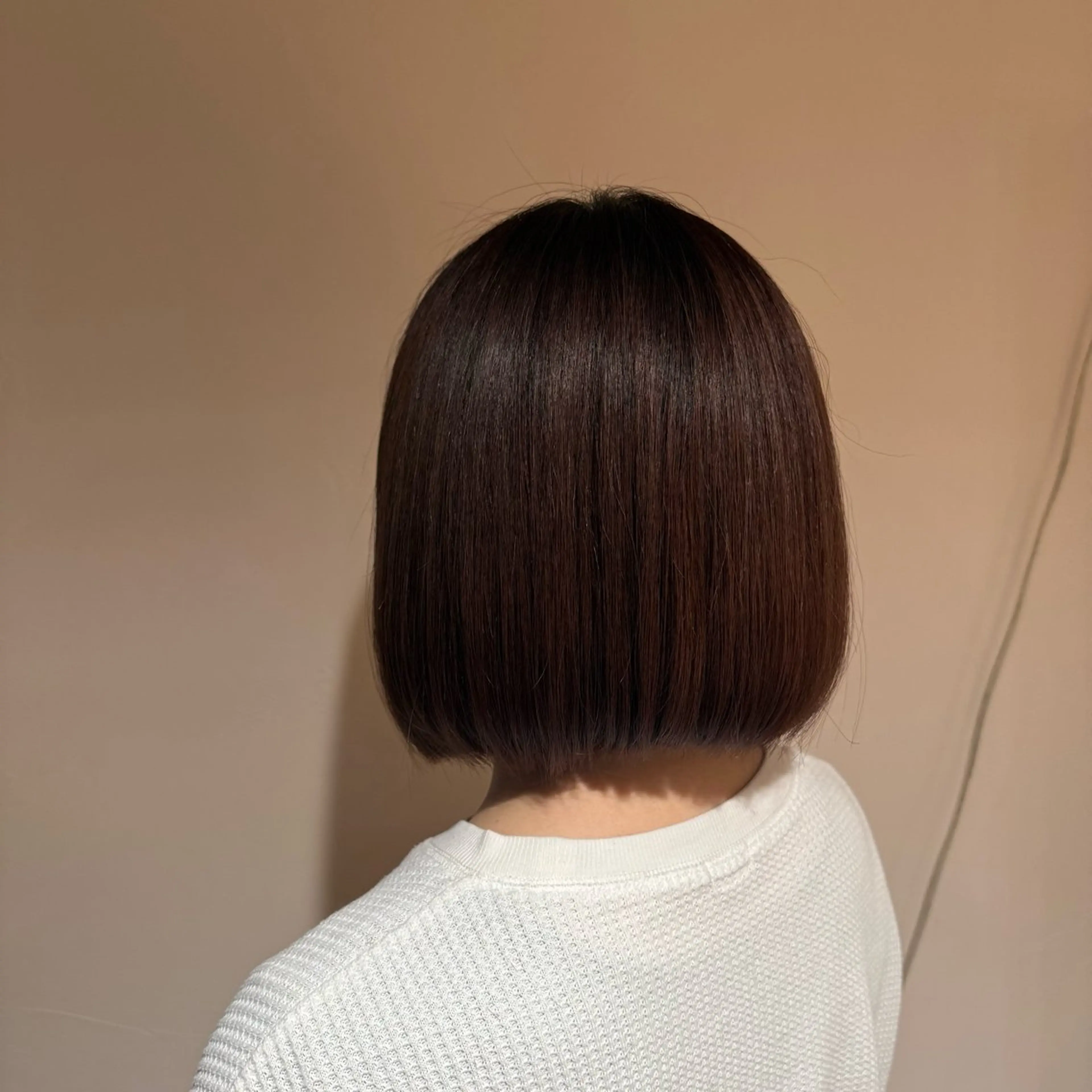 ショート カラー ブラウンカラー ピンクカラー ピンクブラウン トリートメント ✵ ✯MOMOKA✯ ✵のヘアスタイル