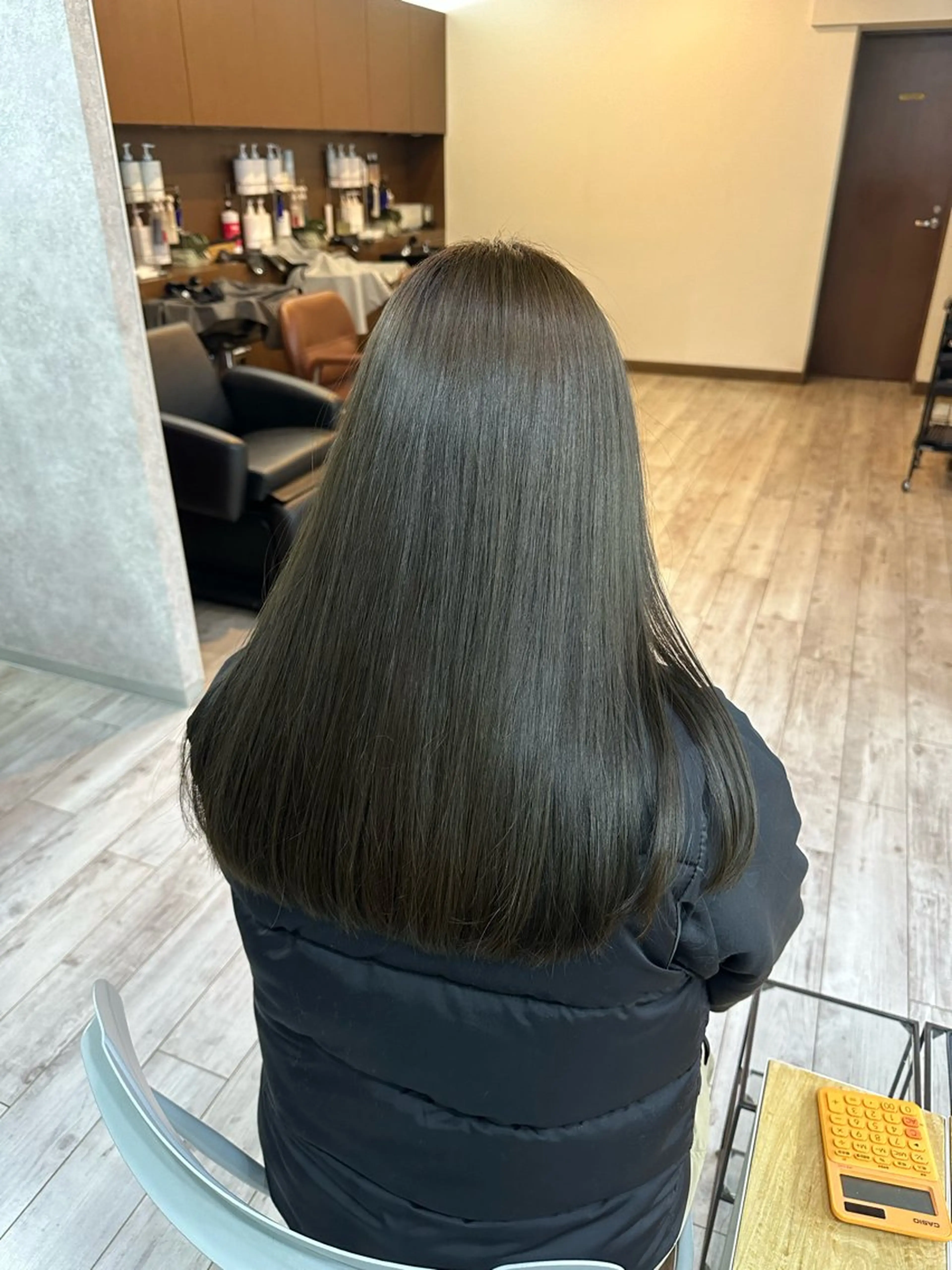 ロング　カットモデルの写真