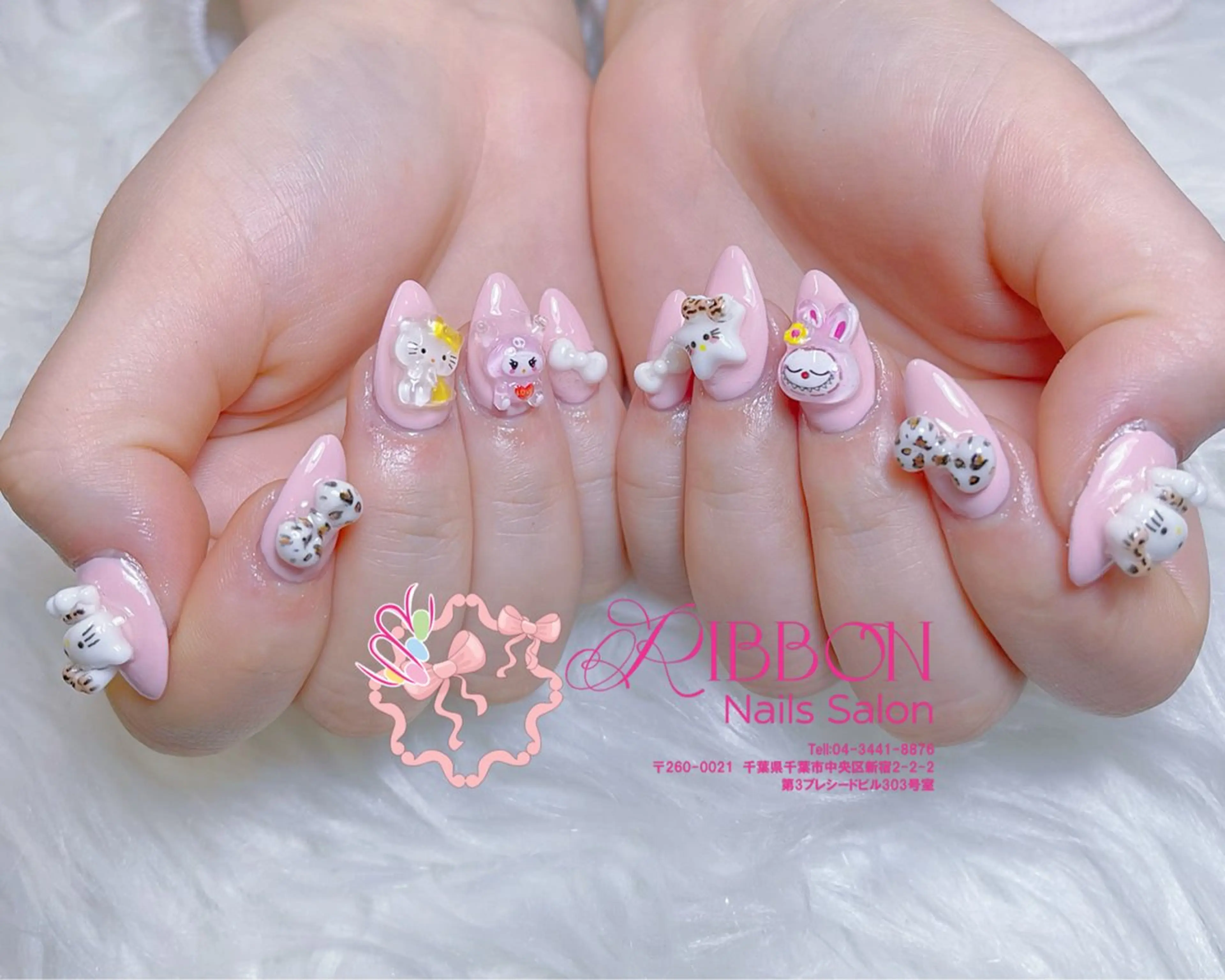 ネイル チークネイル フットネイル フレンチネイル グラデーション 韓国ネイル ハンドネイル Ribbonnail salonのネイルデザイン
