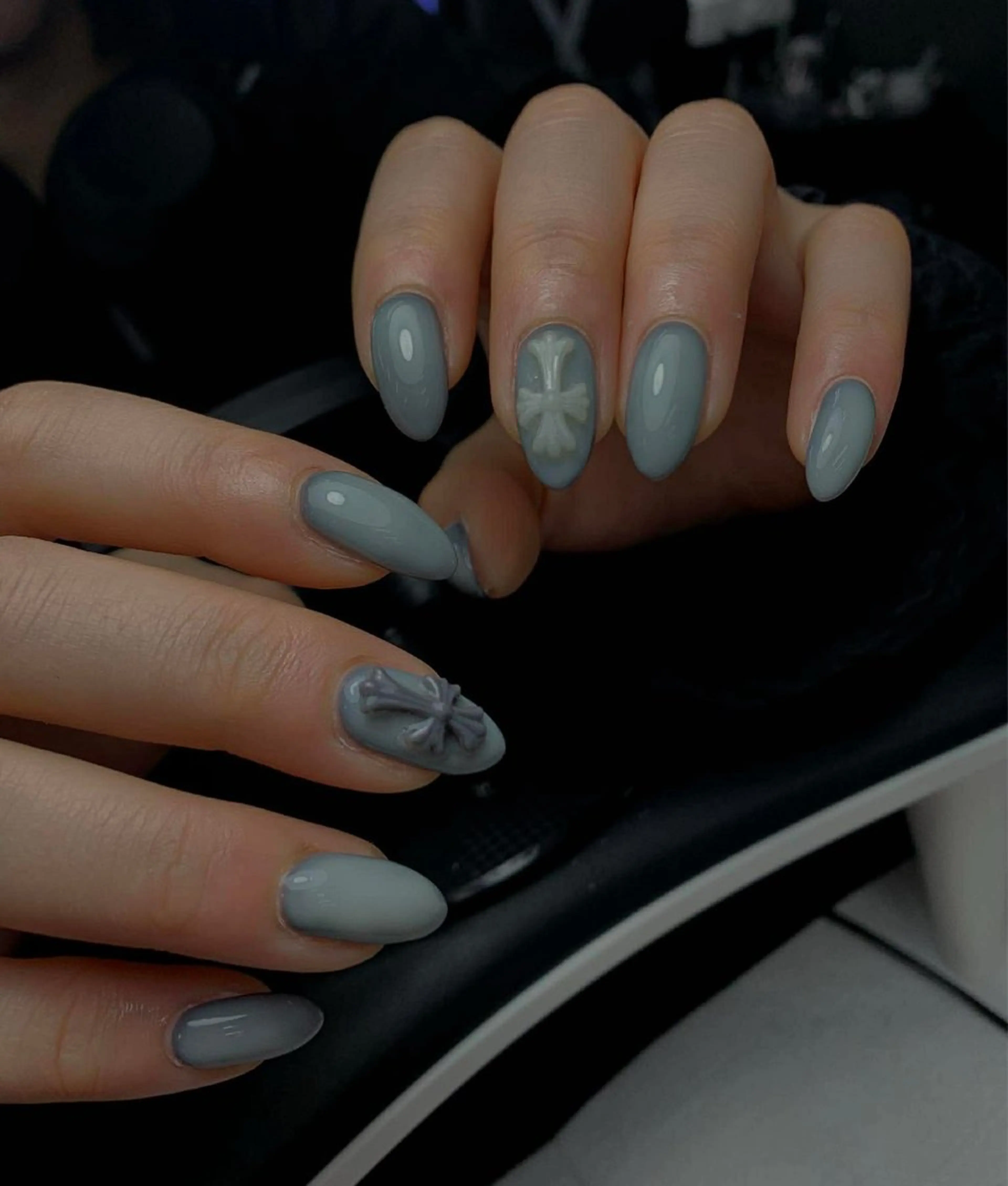 ネイル 韓国ネイル 持ち込み ニュアンスネイル ネイルチップ ハンドネイル Tini ANA.CHUOのネイルデザイン