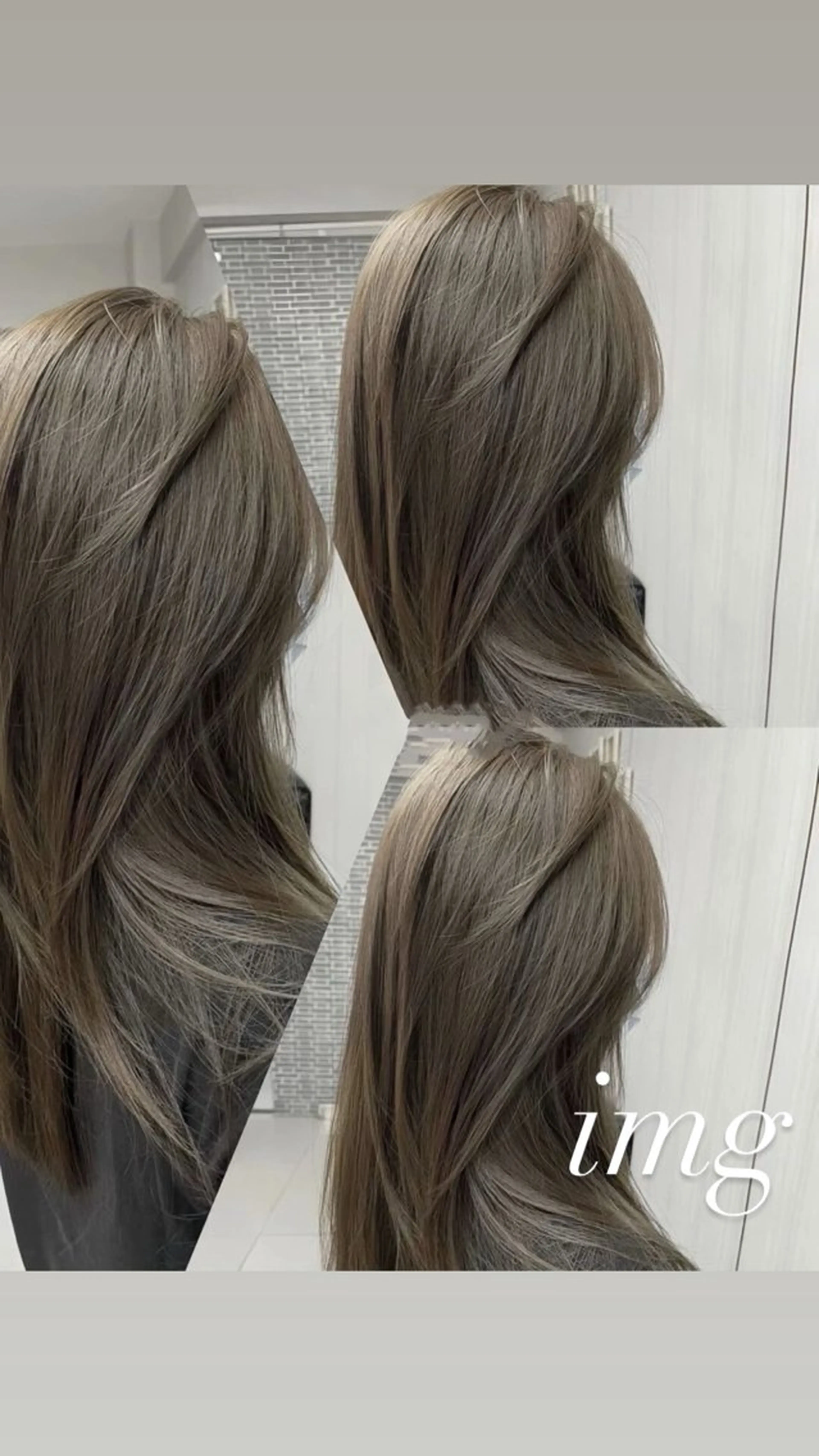 ロング トリートメント ヘアカラー 小椋 壮一朗のヘアスタイル