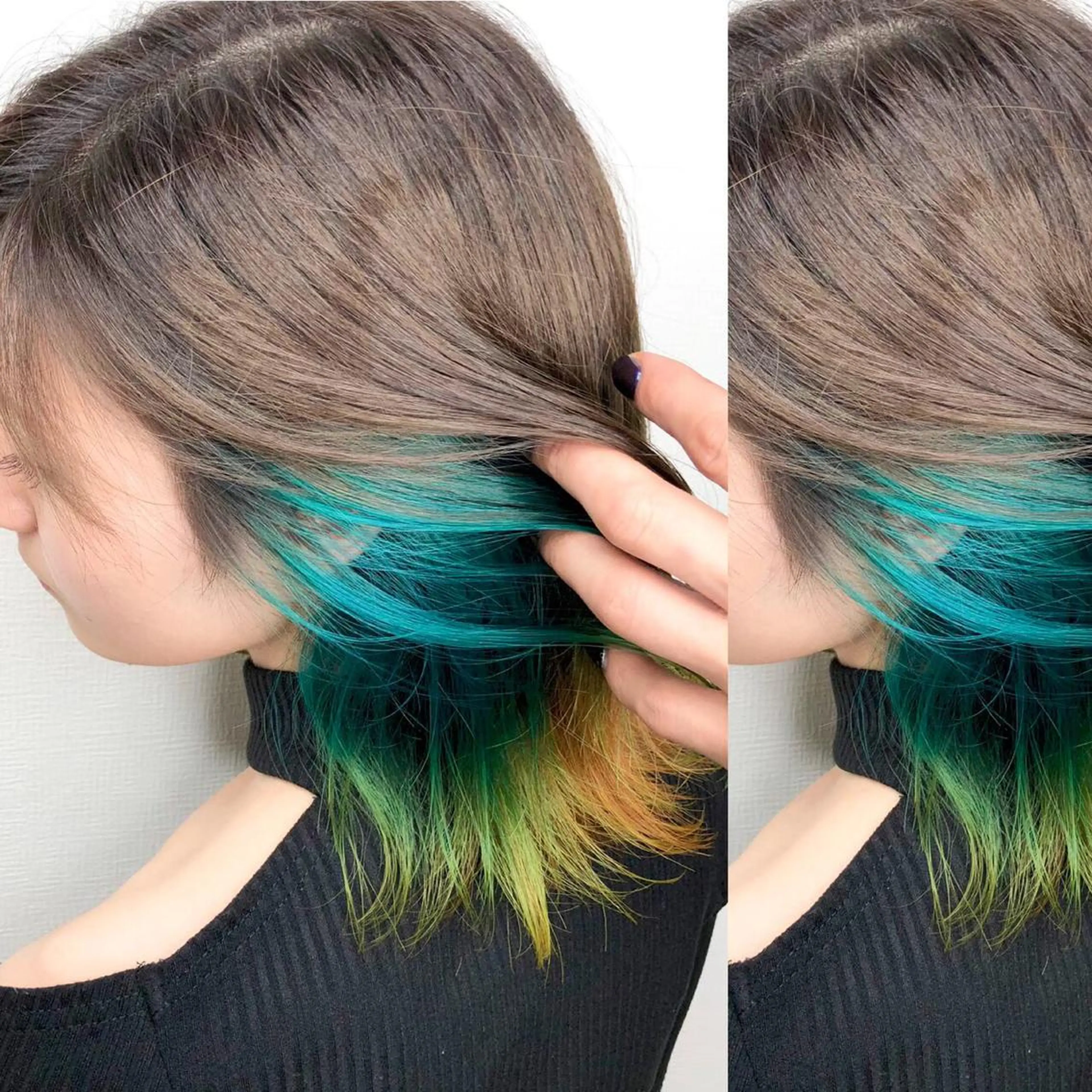 ショート カラー JuNブリーチに 縮毛矯正するプロのヘアスタイル