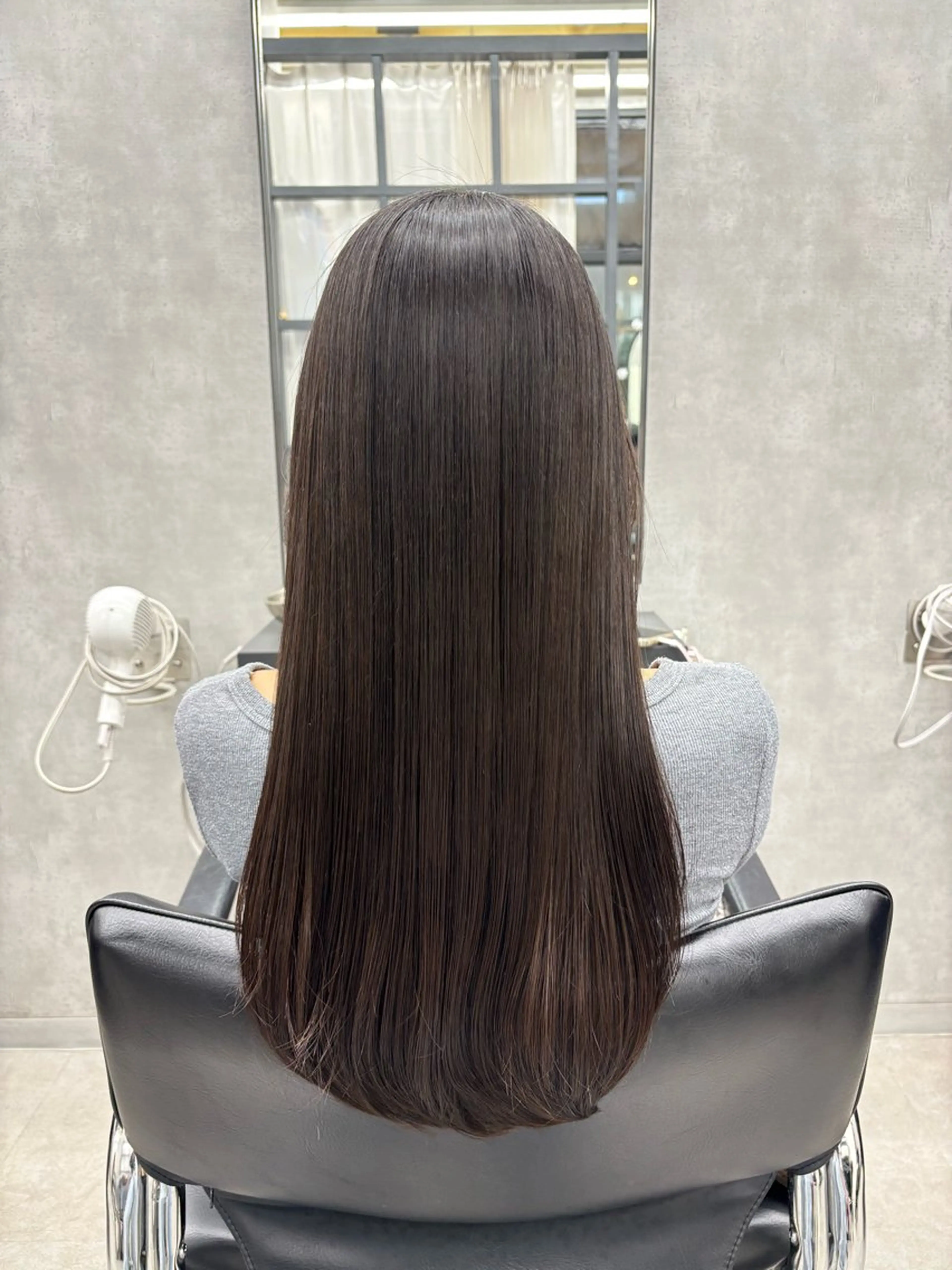 ロング カラー くせ毛 髪質改善 縮毛矯正 すぐ巻ける縮毛矯正 🍀勝倉　麗のヘアスタイル