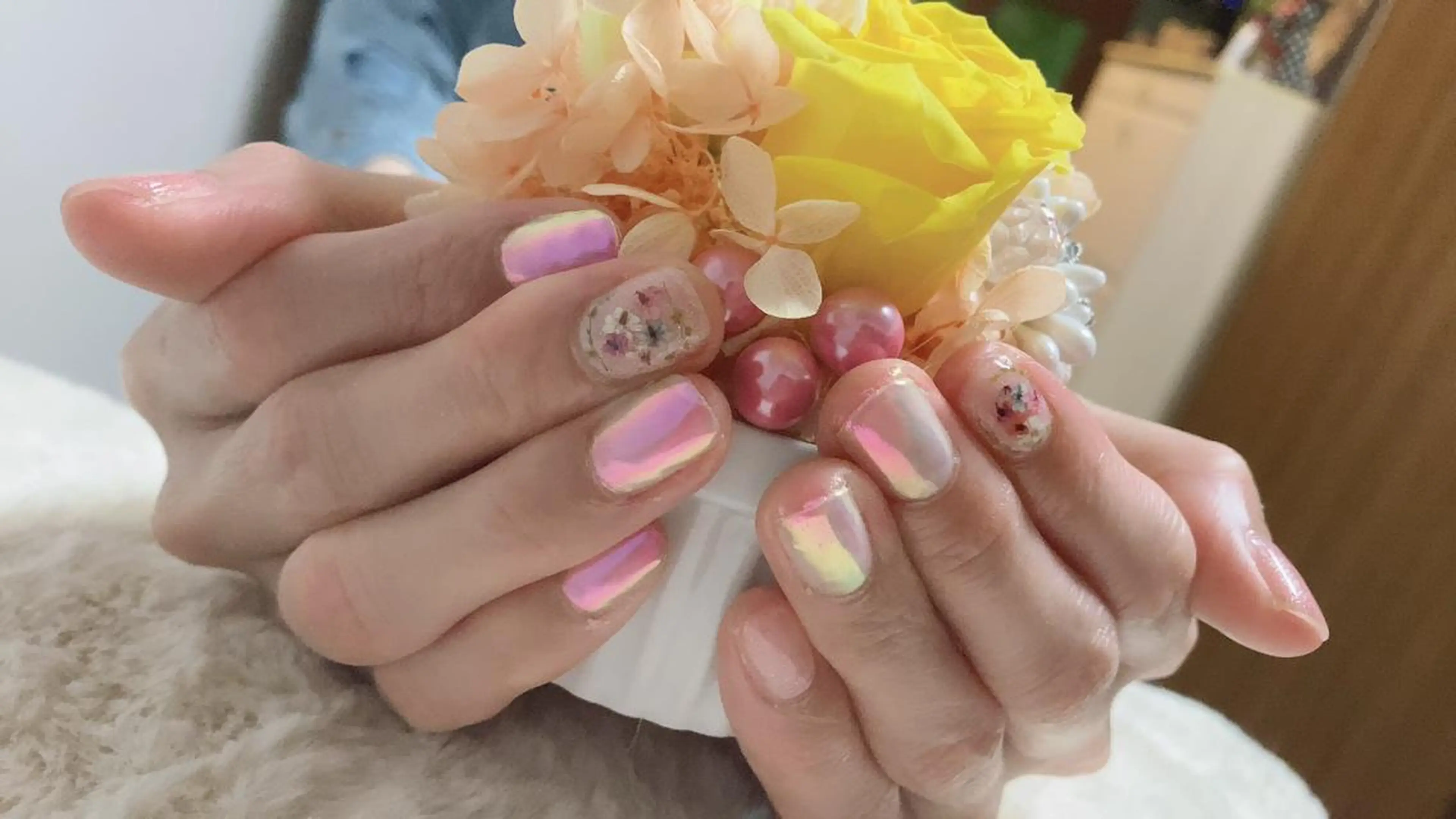 ネイル アートネイル ミラーネイル Sourire所属・Nail Sourireのネイルデザイン