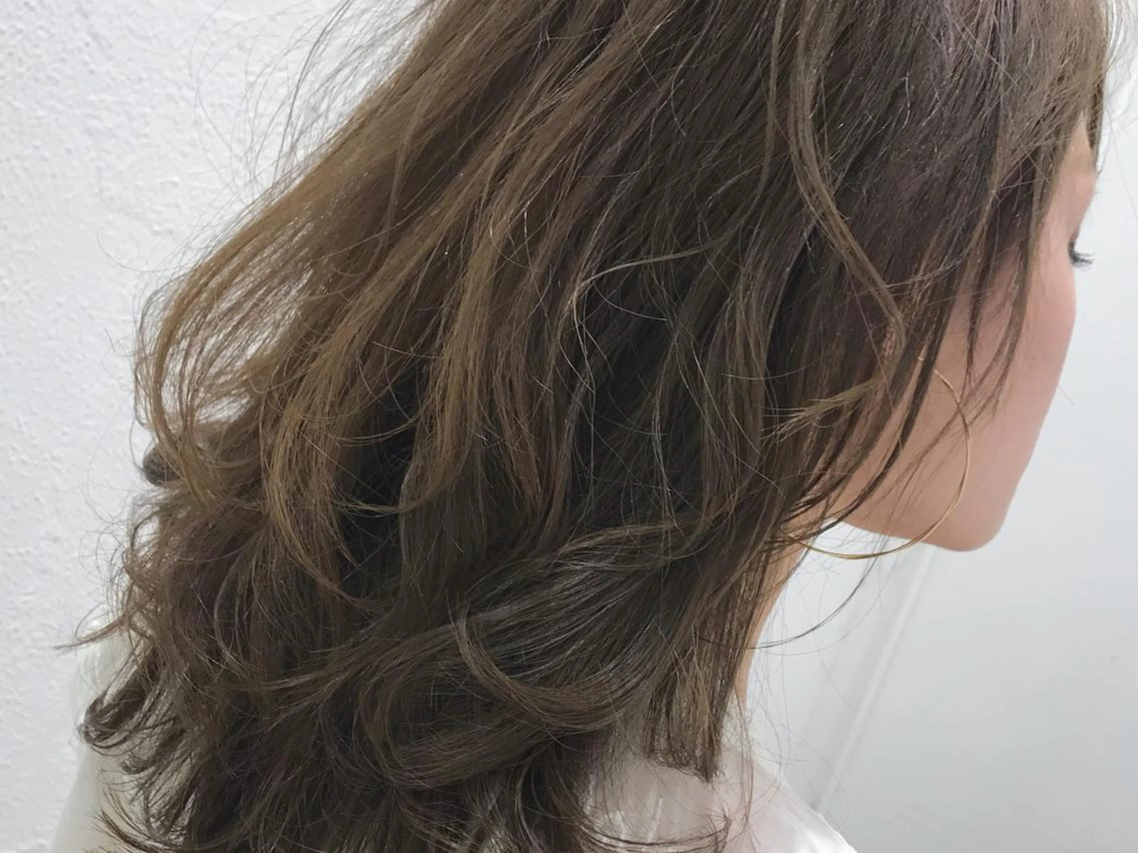 ミディアム カラー イルミナカラー 当日予約🆗✂︎ ウエモト　タクのヘアスタイル