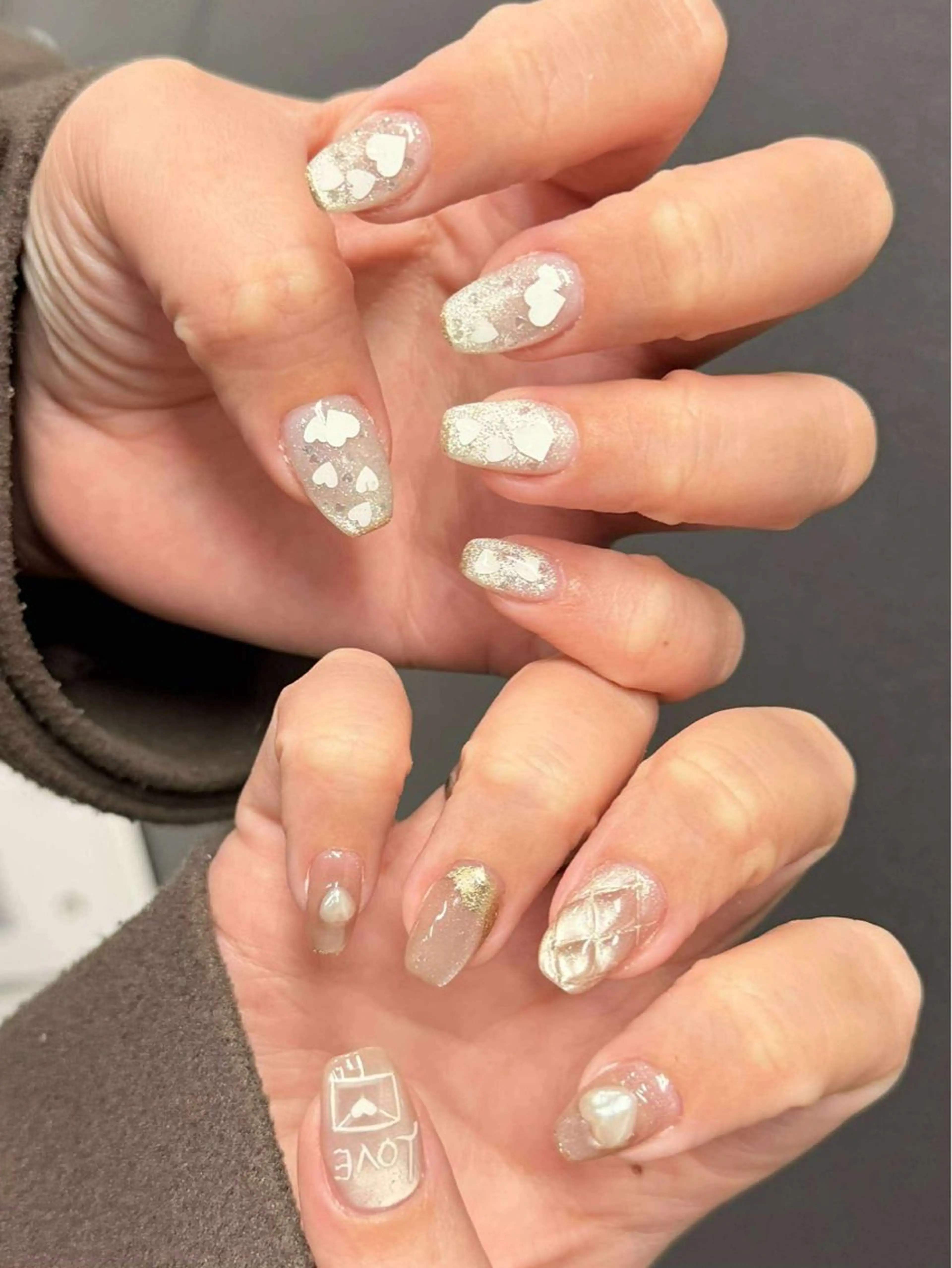 ネイル ラメ(グリッター) SORA ANA.CHUOのネイルデザイン