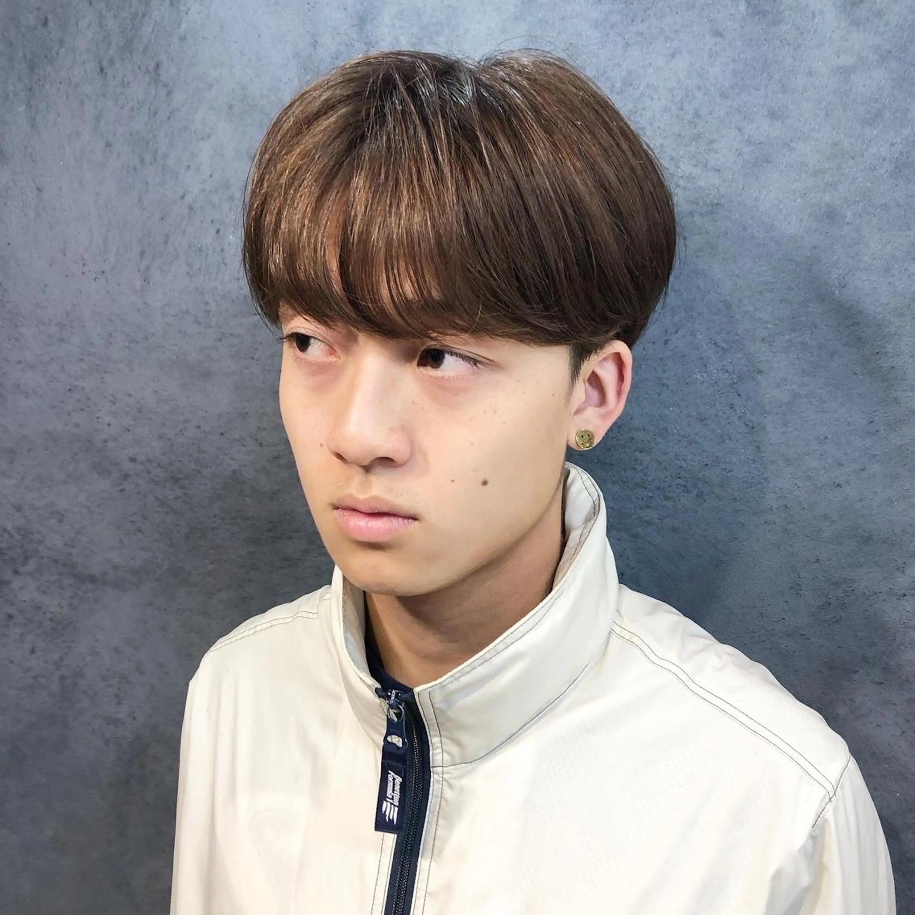 カラー ヘアアレンジ メンズ メンズ韓国風 ブラウンカラー カット ヘアカラー トリートメント ヘアセット メンズ特化✂️栗原 侑也のヘアスタイル