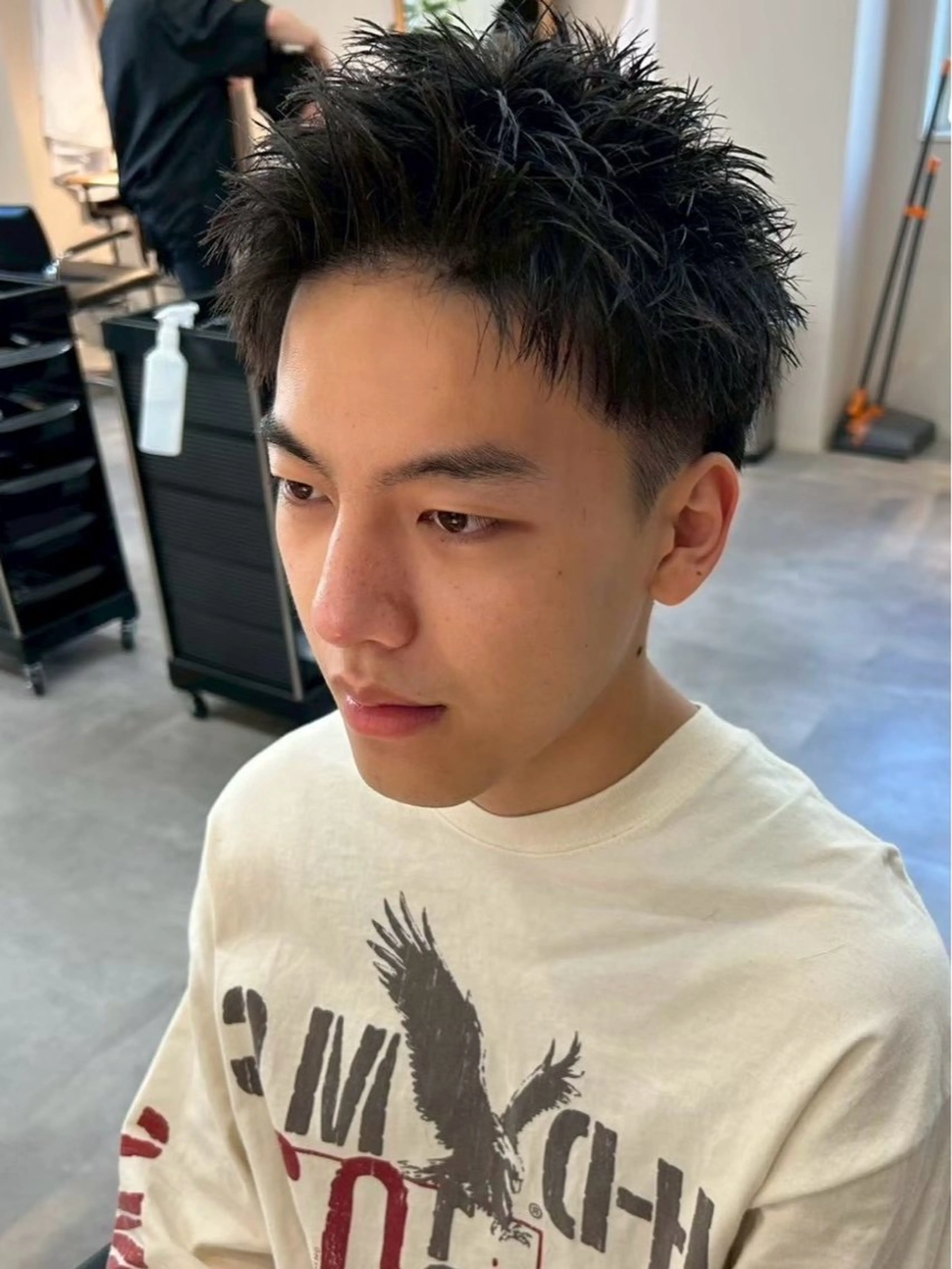 ショート メンズパーマ特化 /メンズ支持率◎のヘアスタイル