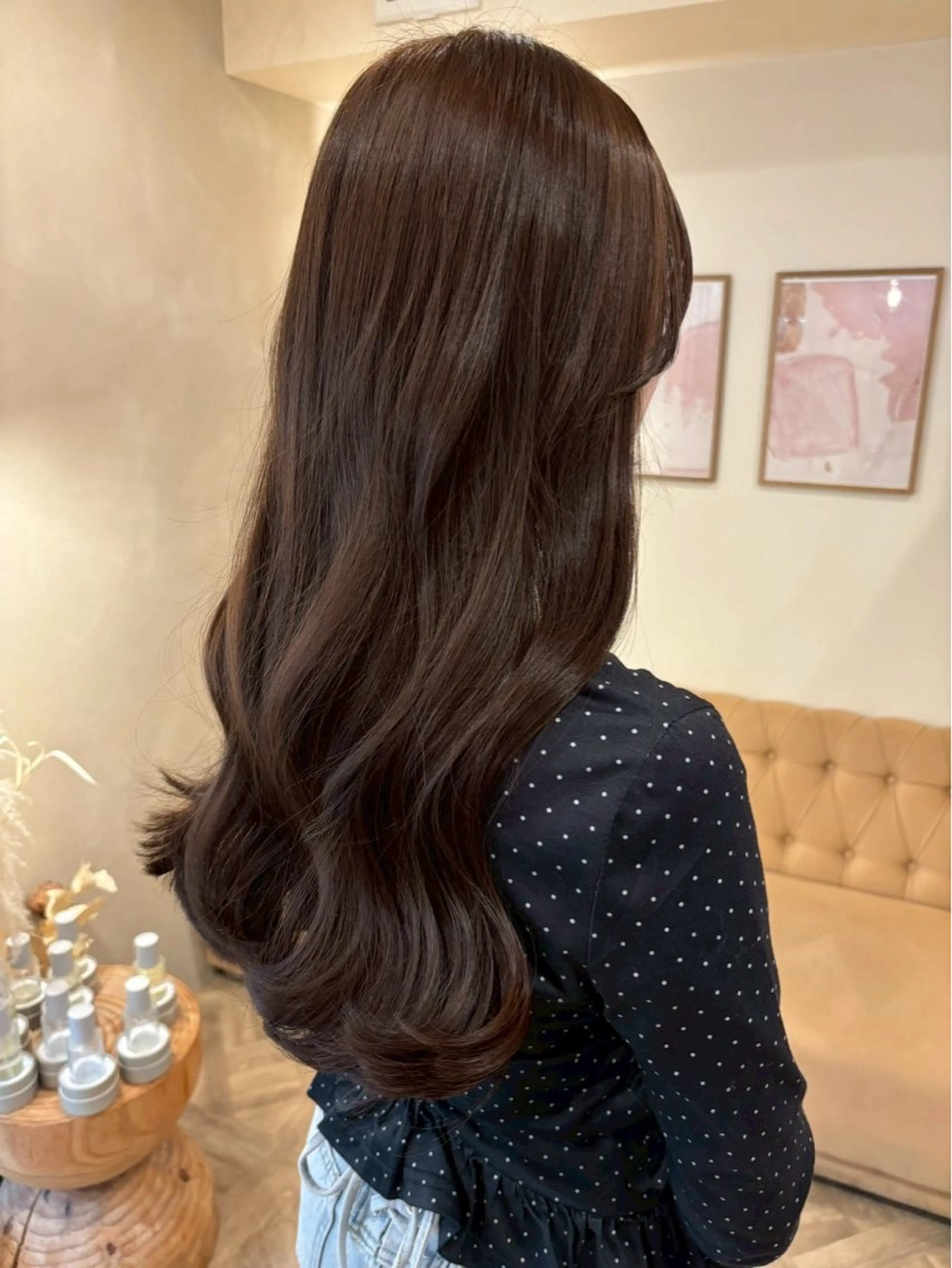 カラー ‎カラーモデル募集 yuna‎🤍🎀のヘアスタイル