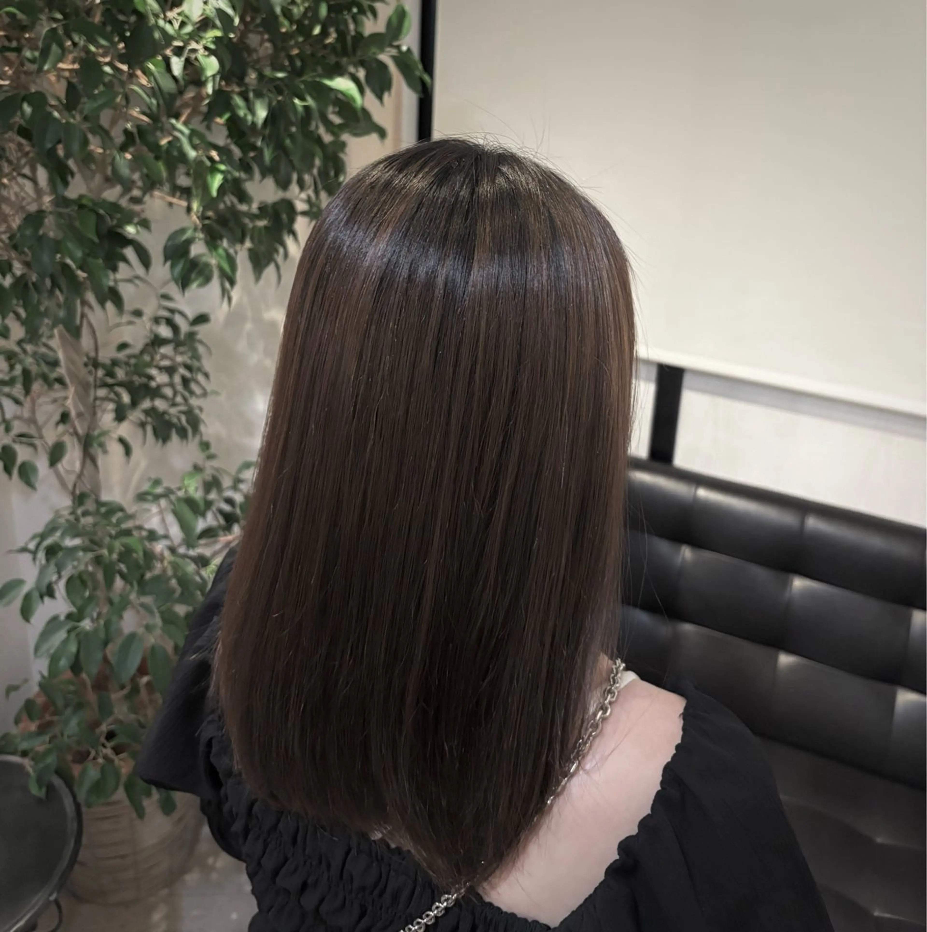 【リピーターの方のみ】前髪/お顔周りのみ 縮毛矯正/酸性ストレート＋1stepトリートメント💫の写真