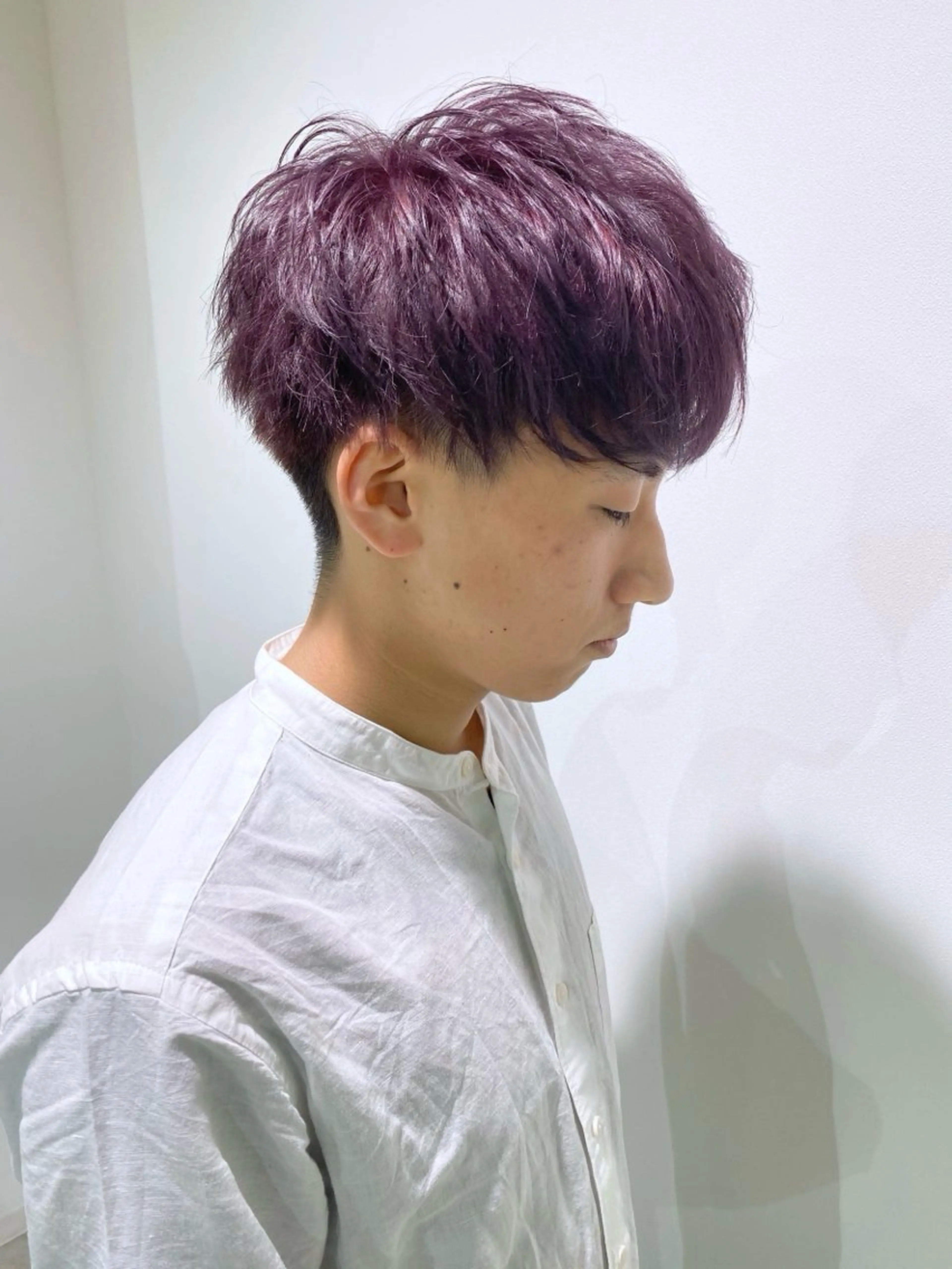 ショート カラー メンズ ALL HAIR所属・掛田 翔のヘアスタイル