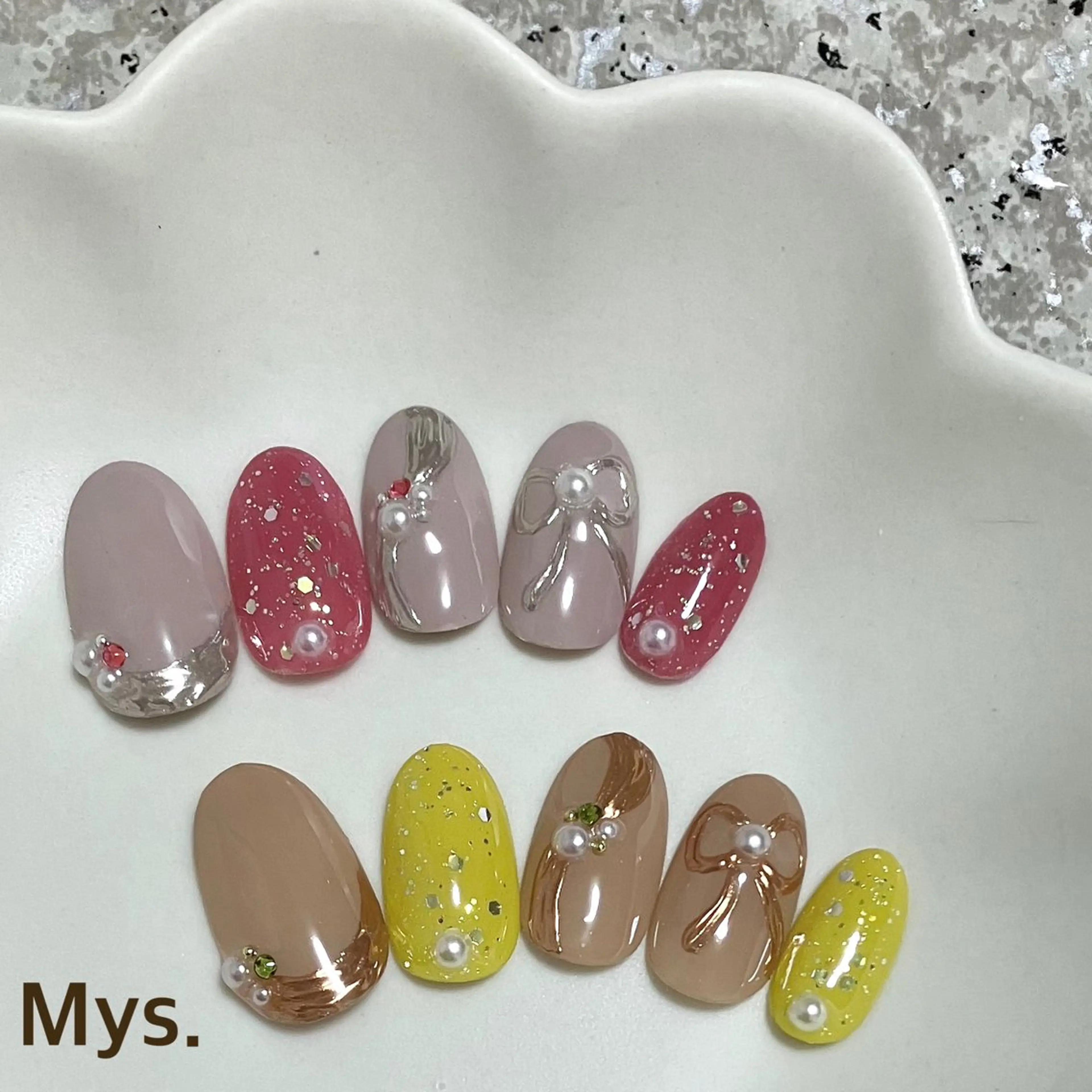 ネイル ハンドネイル Mys. 三上紗紀のネイルデザイン