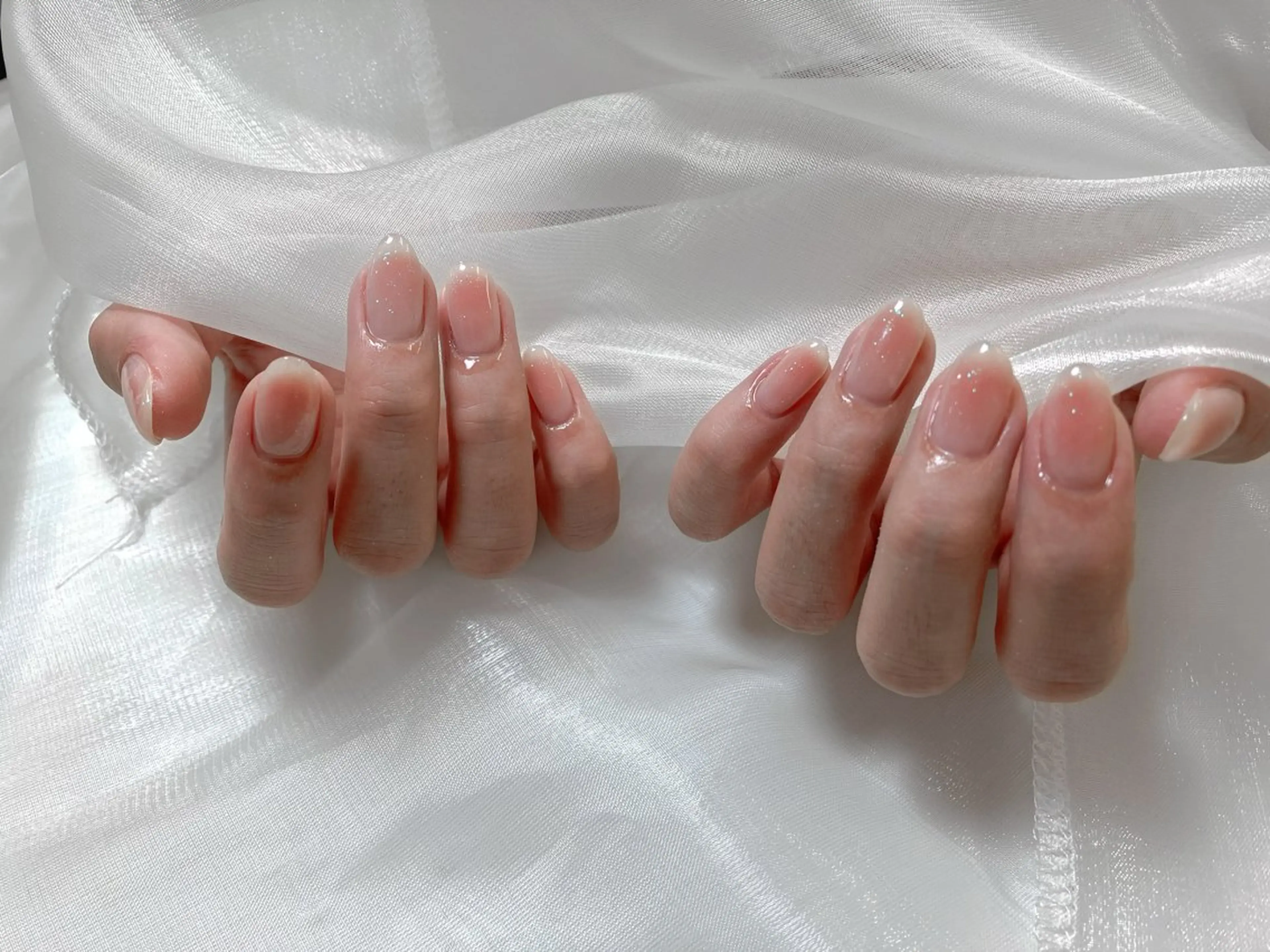 ネイル シンプルネイル Pretty J (長さ出し専門店)のネイルデザイン