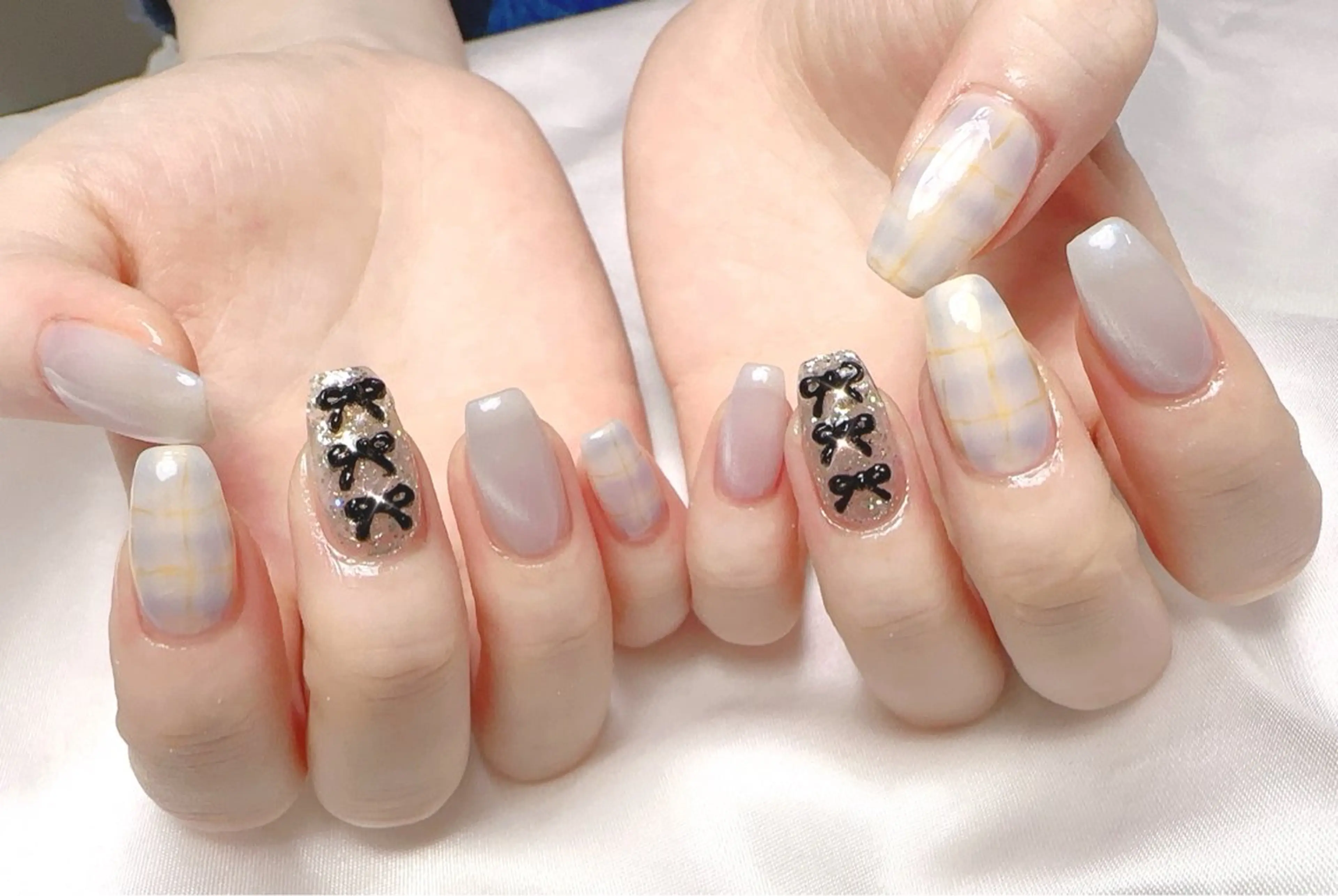 ネイル ハンドネイル Cherie PINKのネイルデザイン