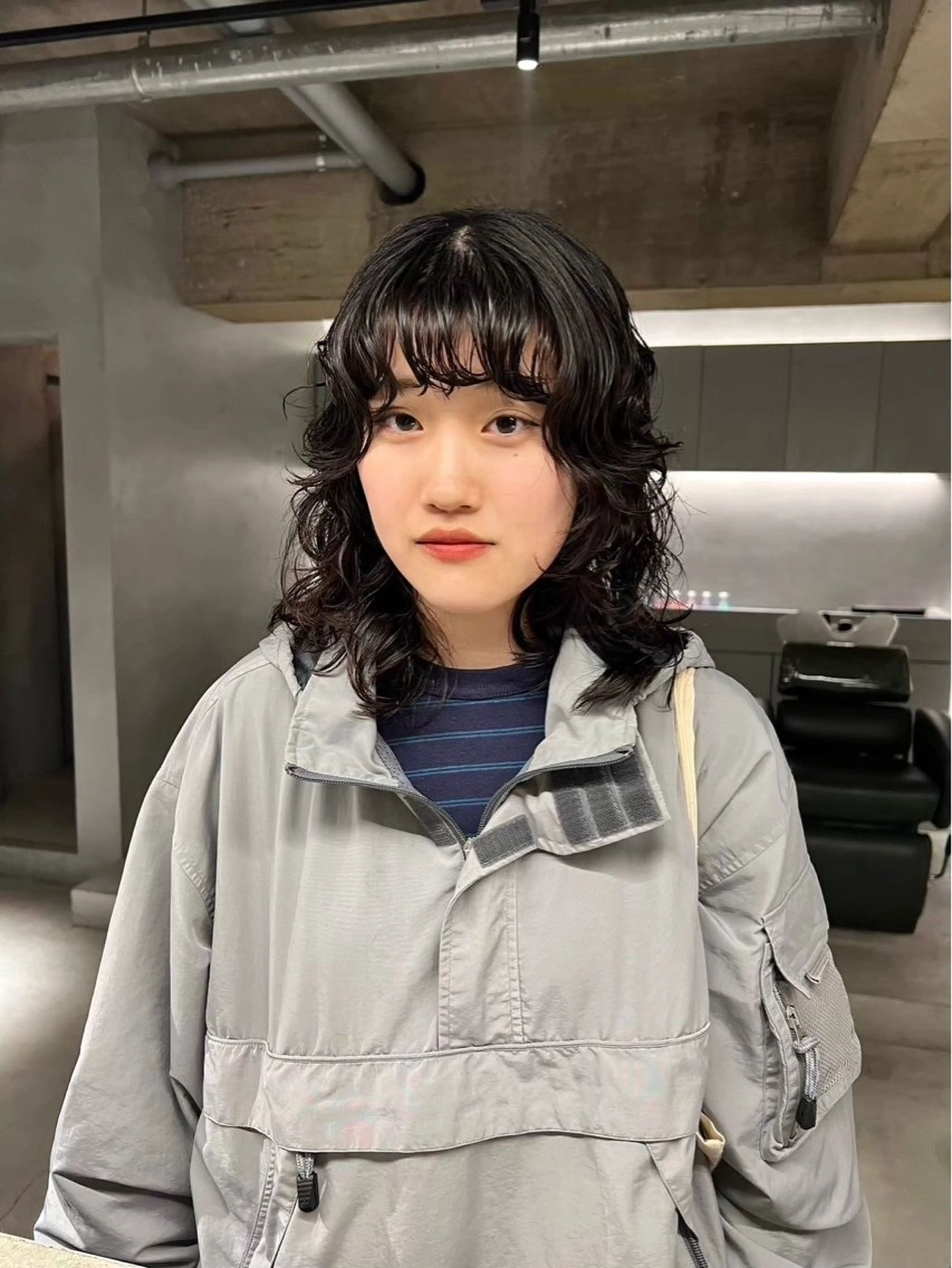 パーマ 中村 衣里のヘアスタイル