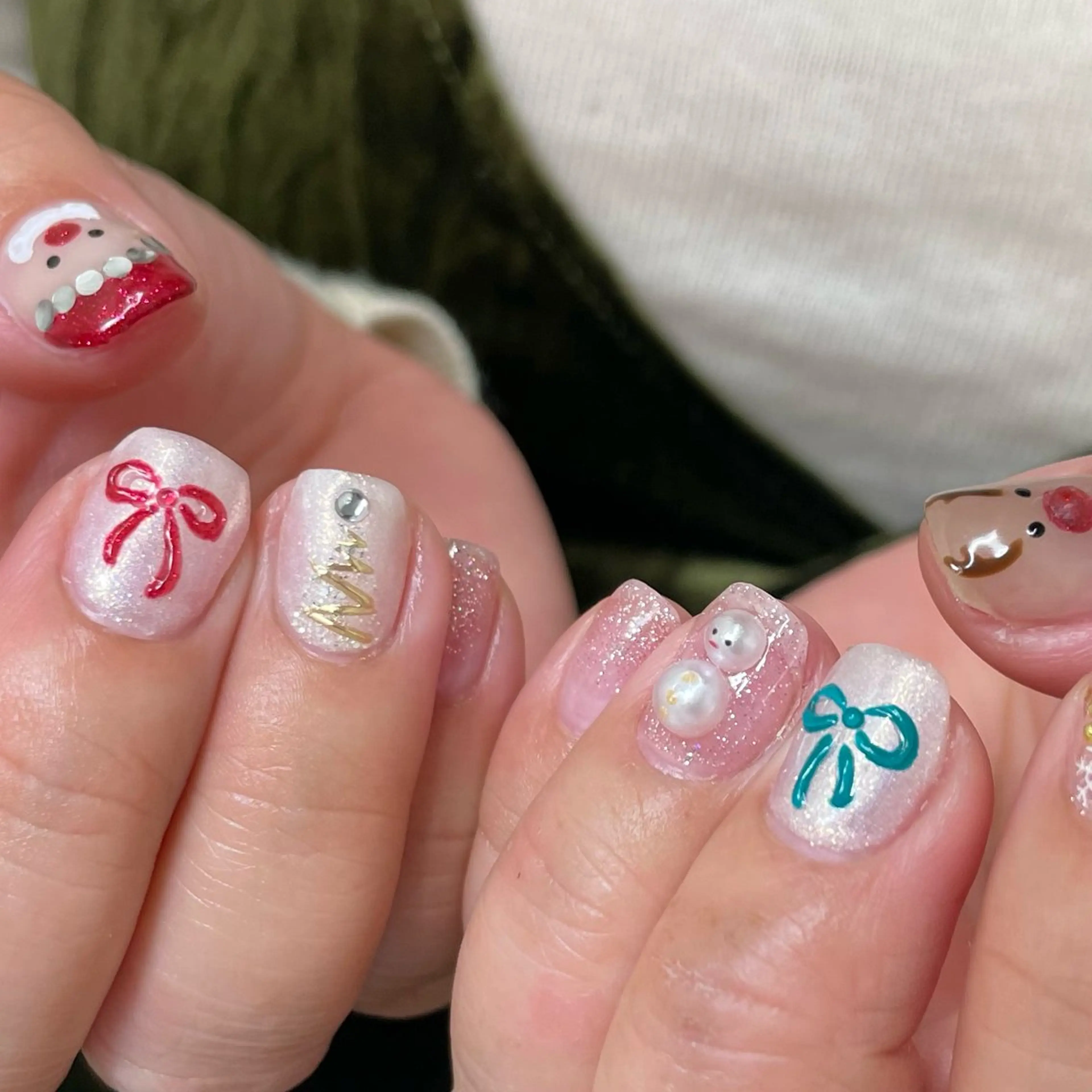ネイル Qmu nail まりなのネイルデザイン
