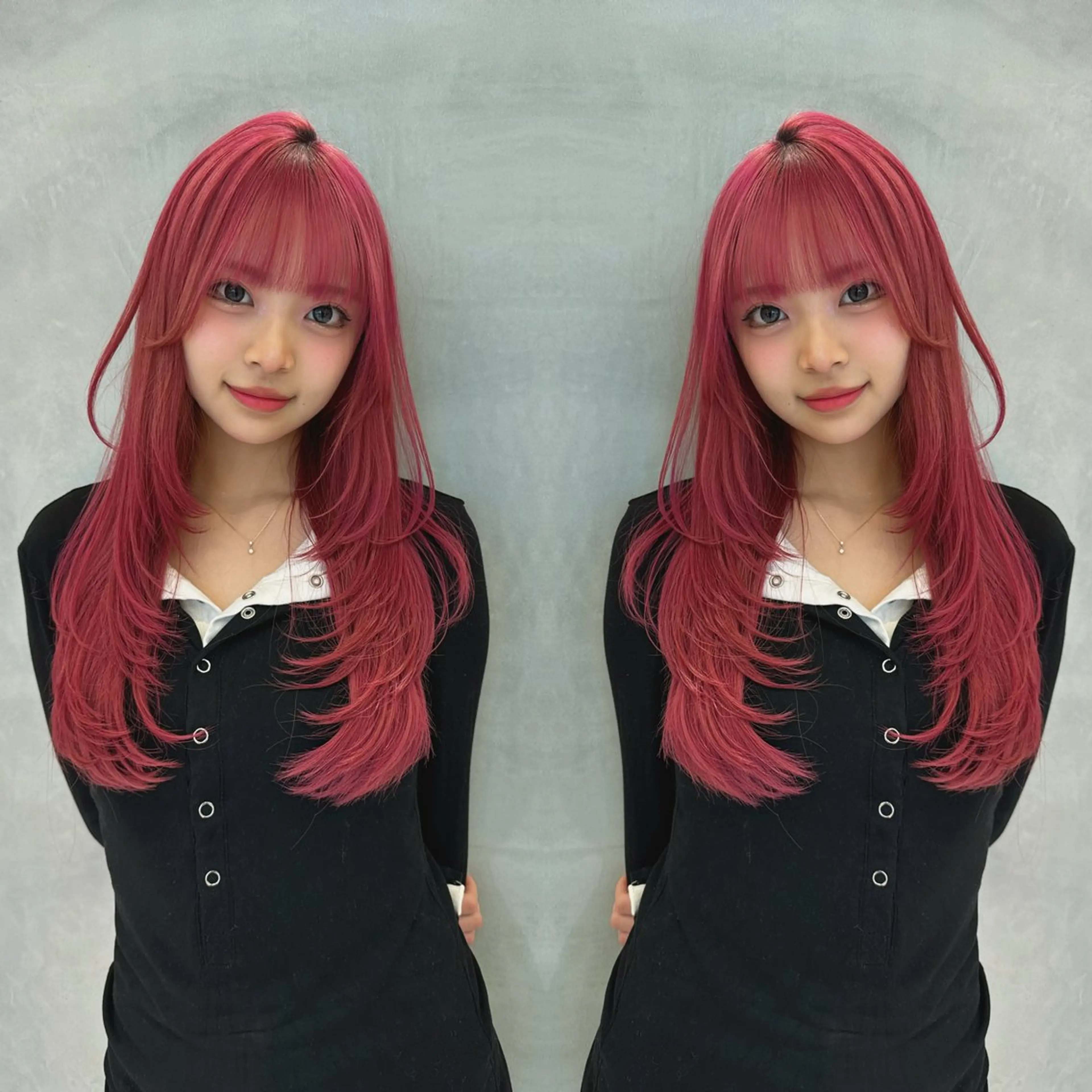 ロング カラー ヘアカラー 透明感✖️暖色 shuheiのヘアスタイル