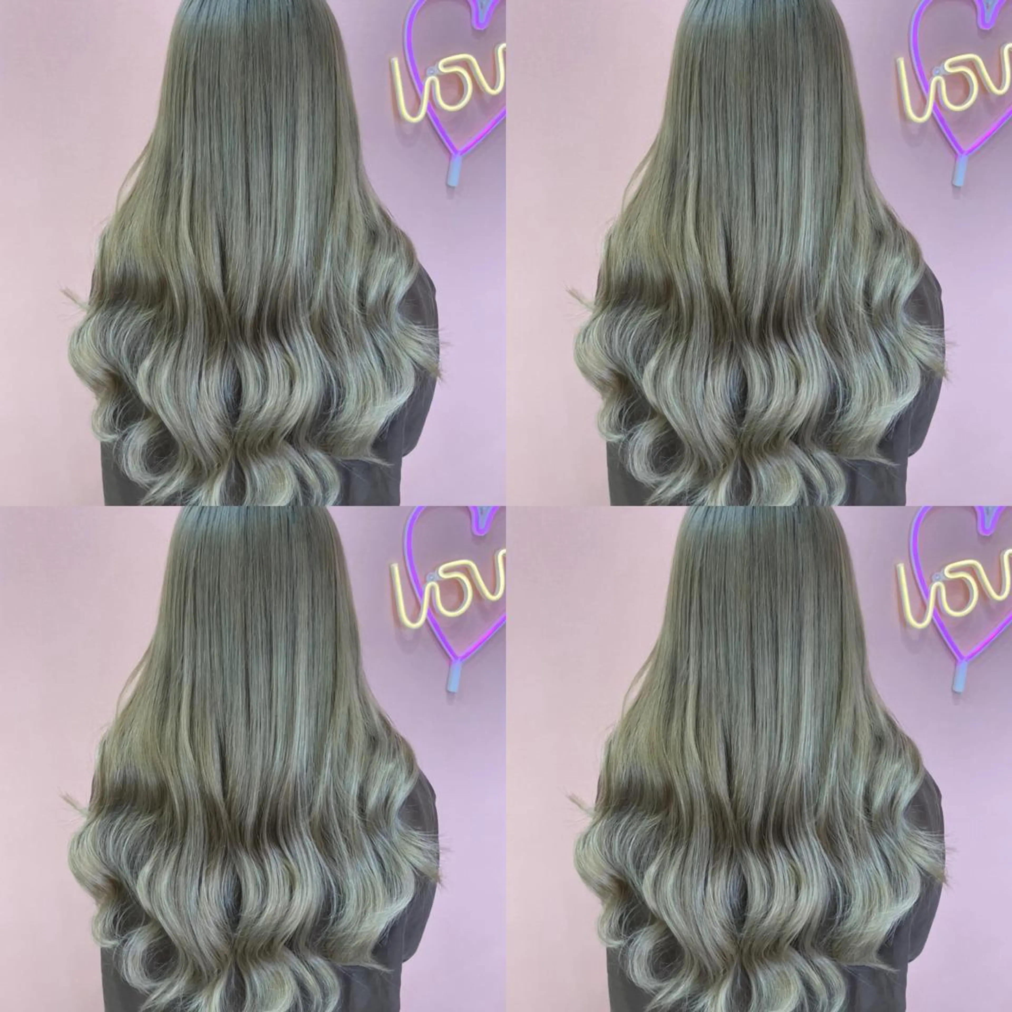 ロング カラー ベージュカラー ブリーチ 🌷MAYU 🌷のヘアスタイル