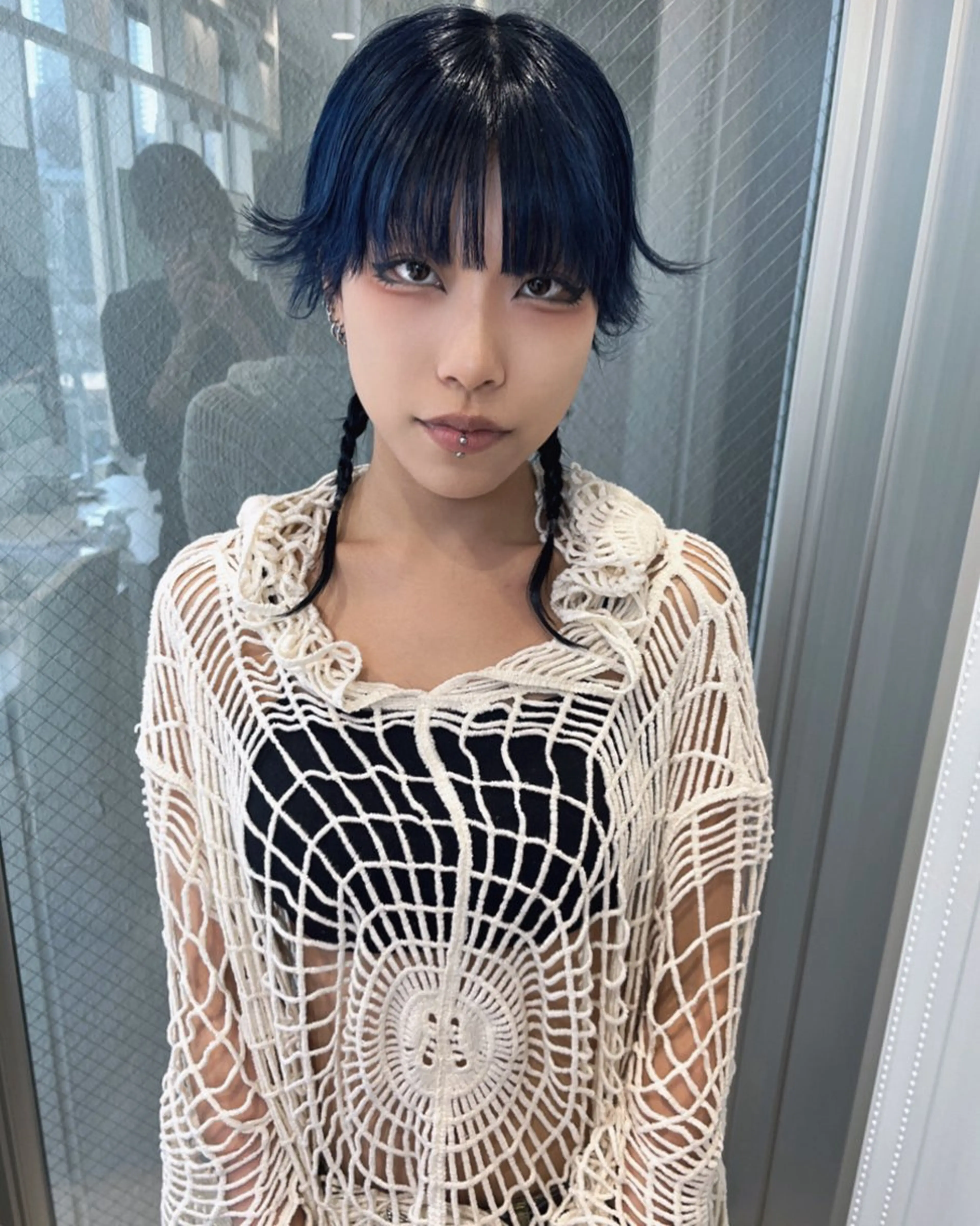 ヘアアレンジ ウルフカット／吉村 桃子のヘアスタイル