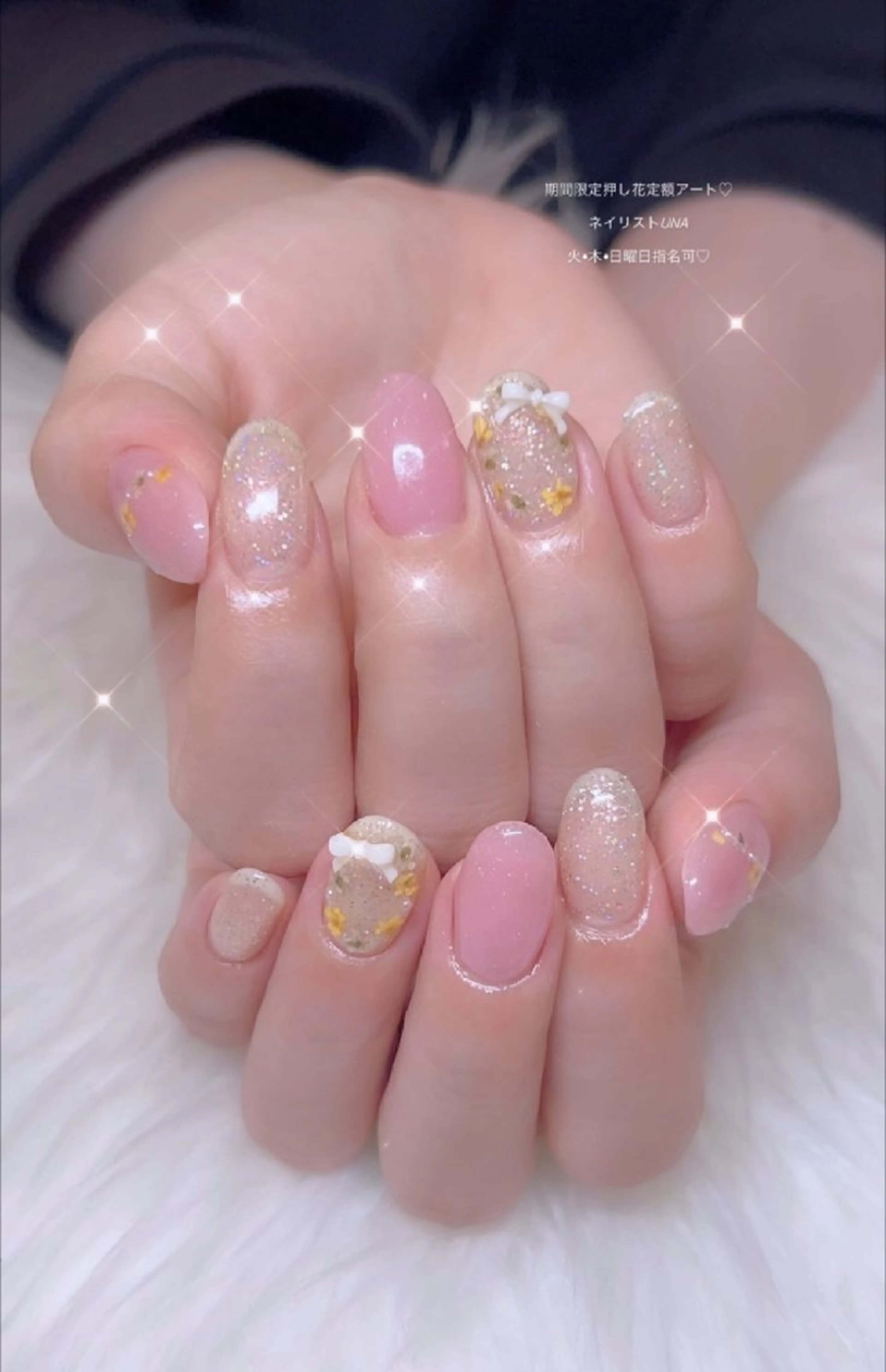 ネイル アートネイル 春ネイル ワンホンネイル I LOVE ME NAIL.。.:*♡のネイルデザイン