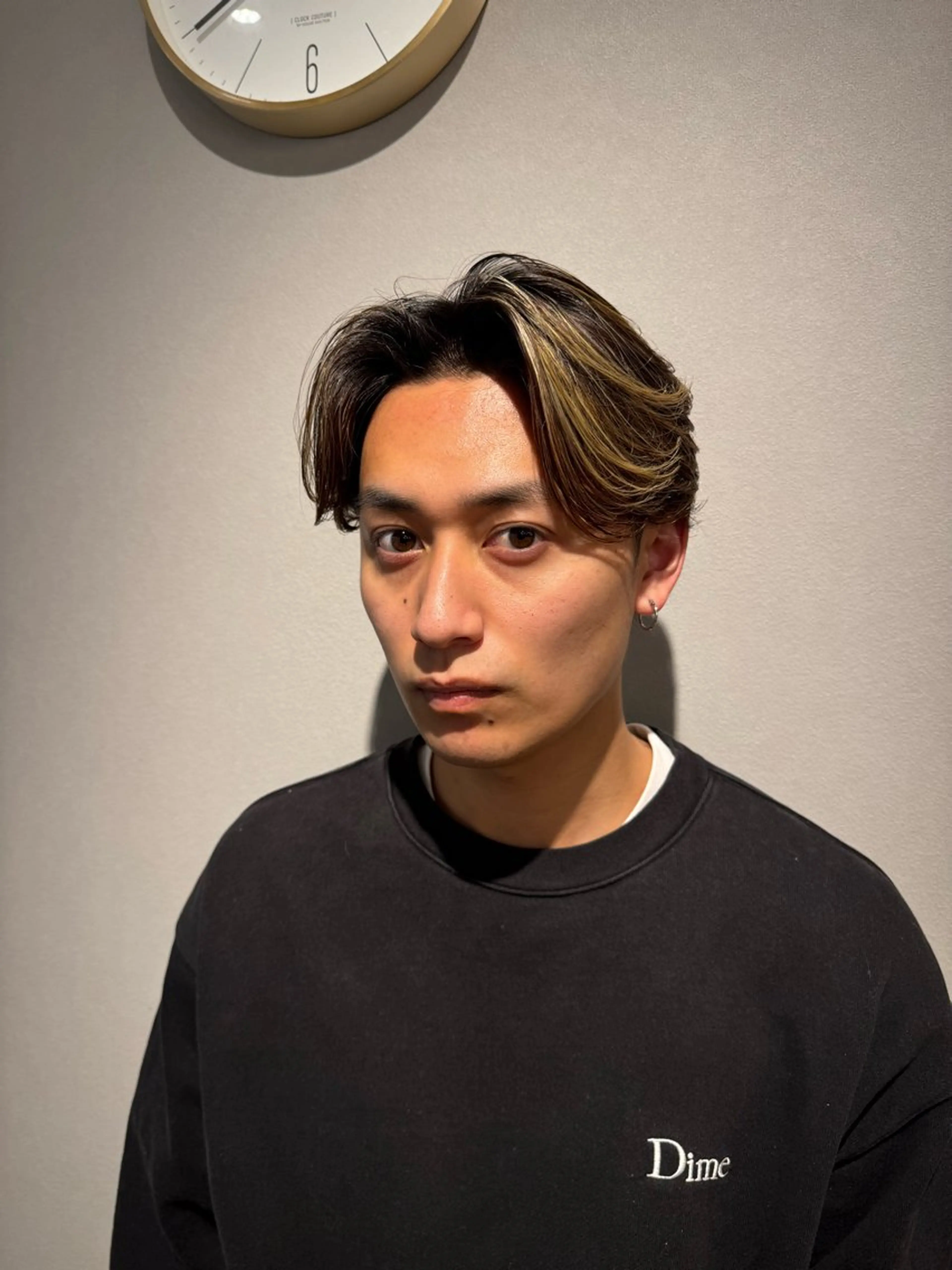 ショート カラー パーマ メンズ unopulir 景山　凌のヘアスタイル