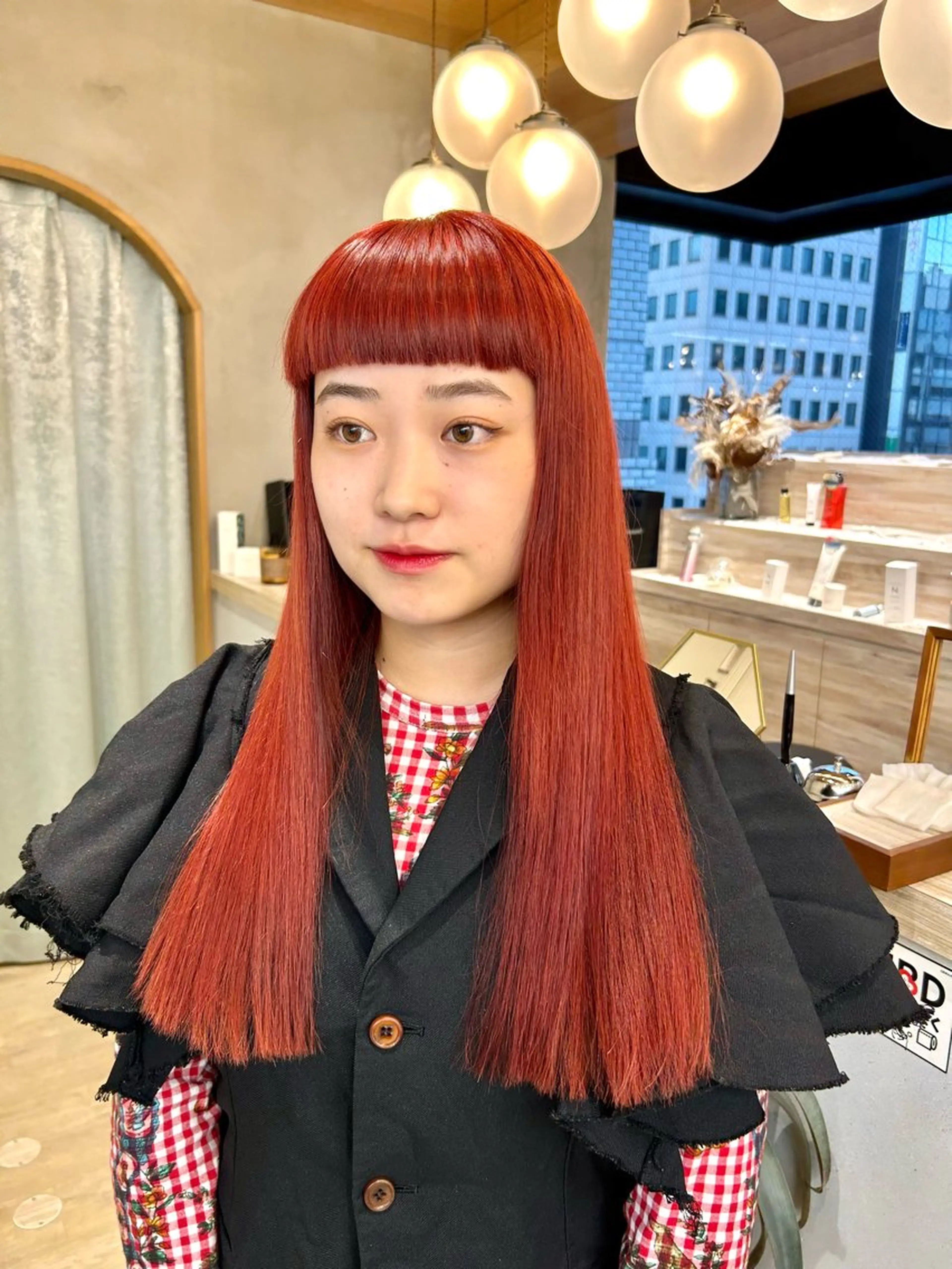 ロング カット ヘアカラー トリートメント 🩵縮毛矯正/ブリー チ/髪質改善/いつかのヘアスタイル