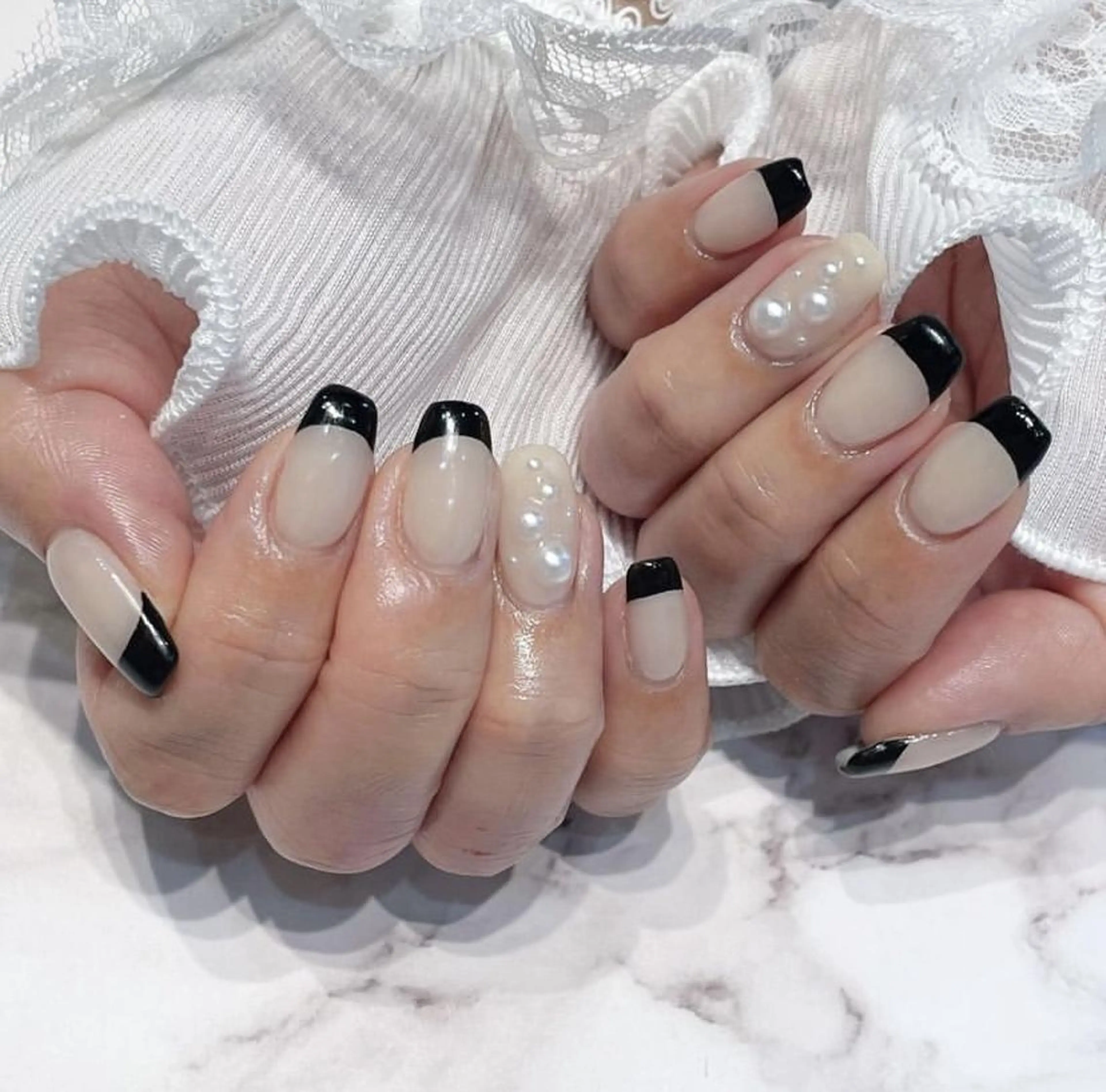 ネイル RAFFINE haru🦋🩵のネイルデザイン