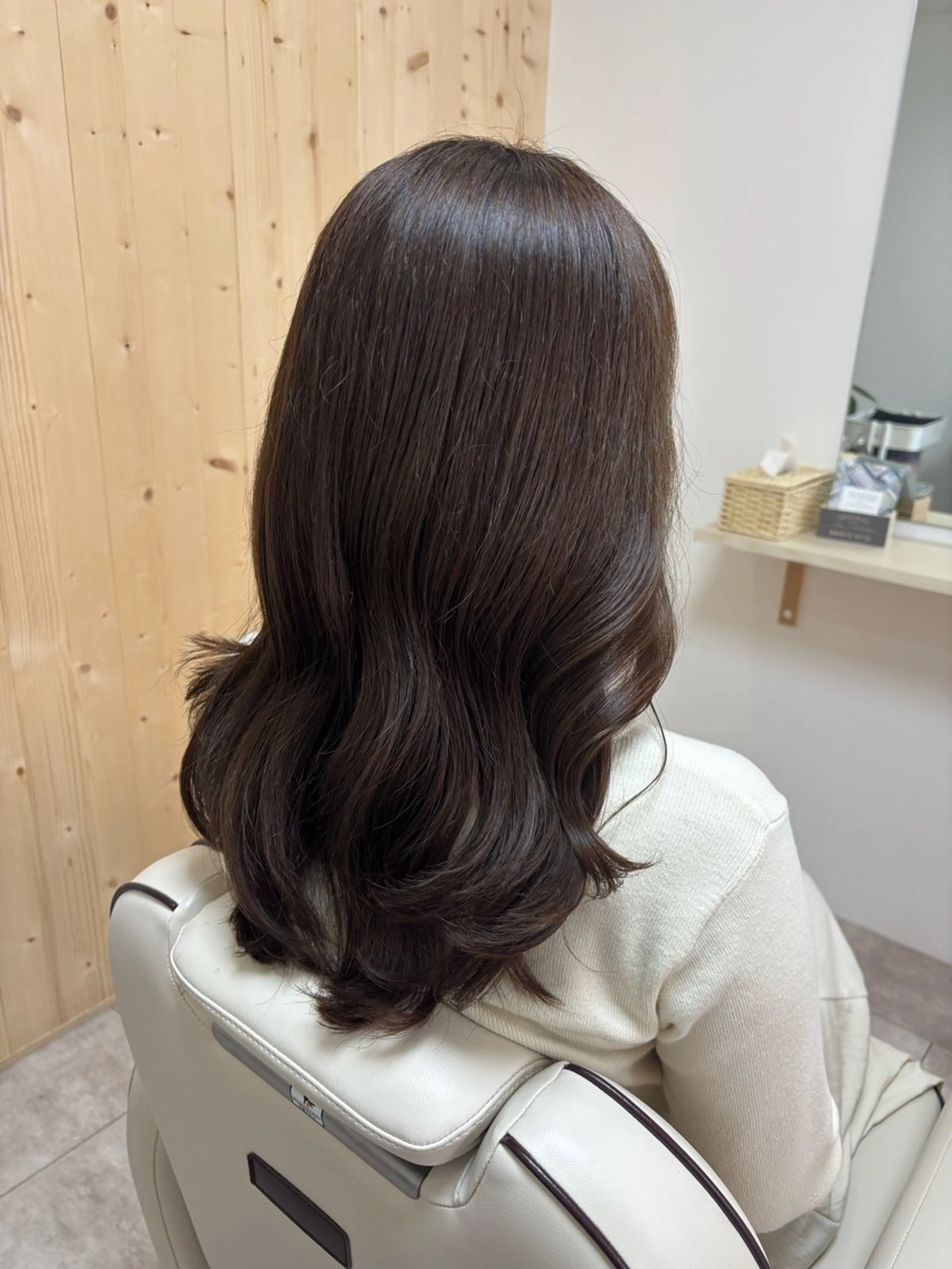 セミロング カラー カット ヘアカラー トリートメント akane/大和田 駅/ Garanceのヘアスタイル