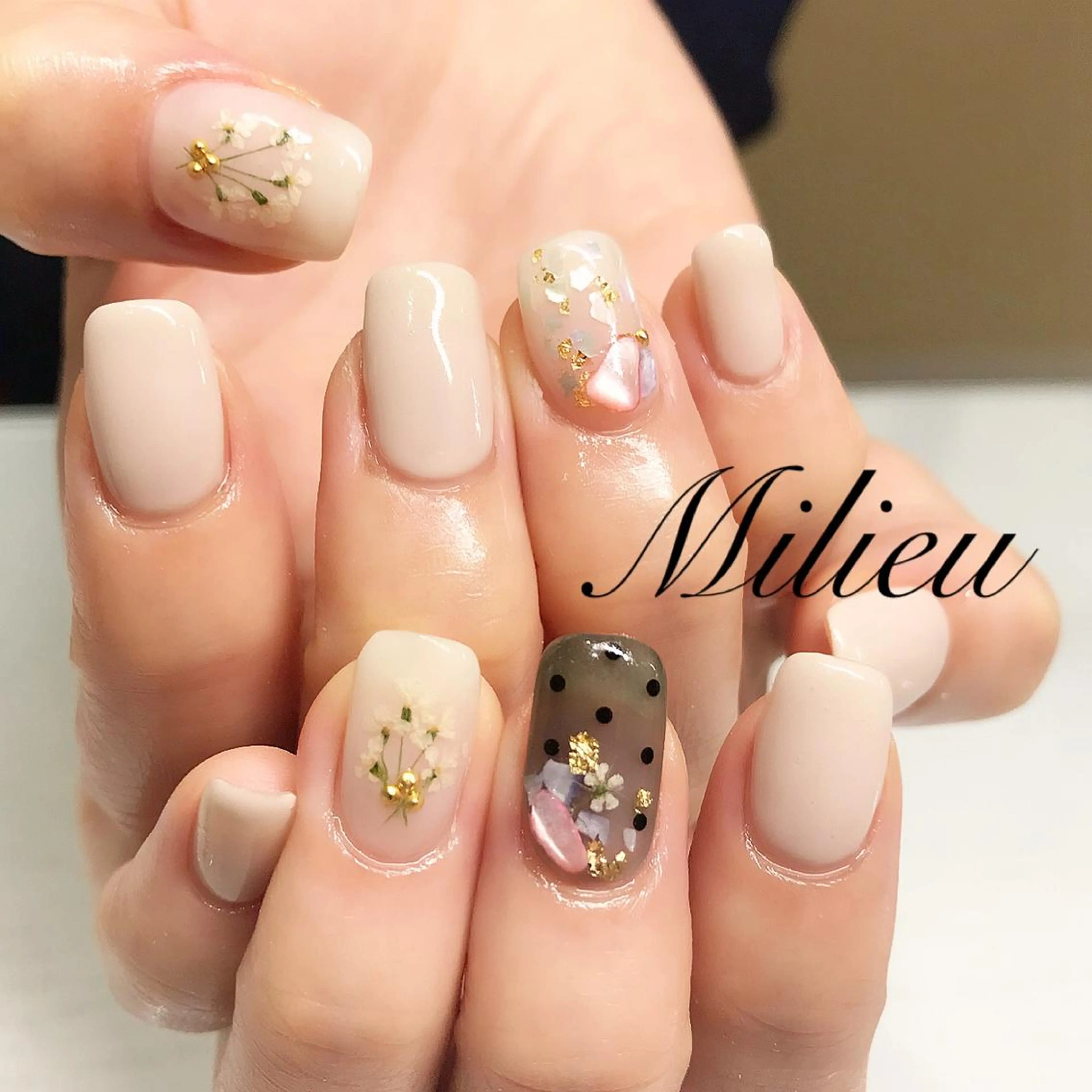 ネイル ジェルネイル ハンドネイル 吉澤 圭のネイルデザイン