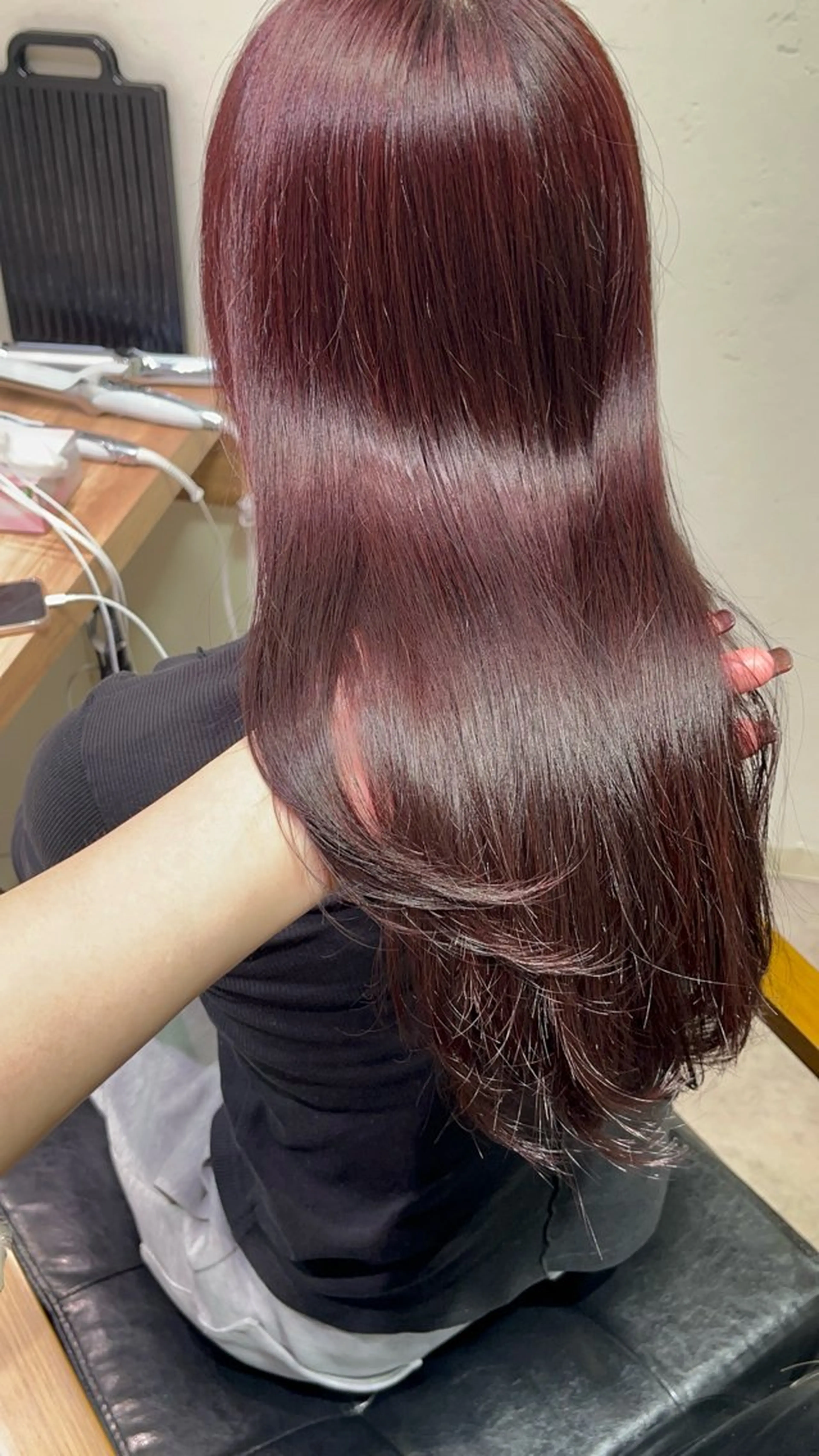 セミロング カラー ヘアアレンジ 愛されカラー🩷 はるなのヘアスタイル