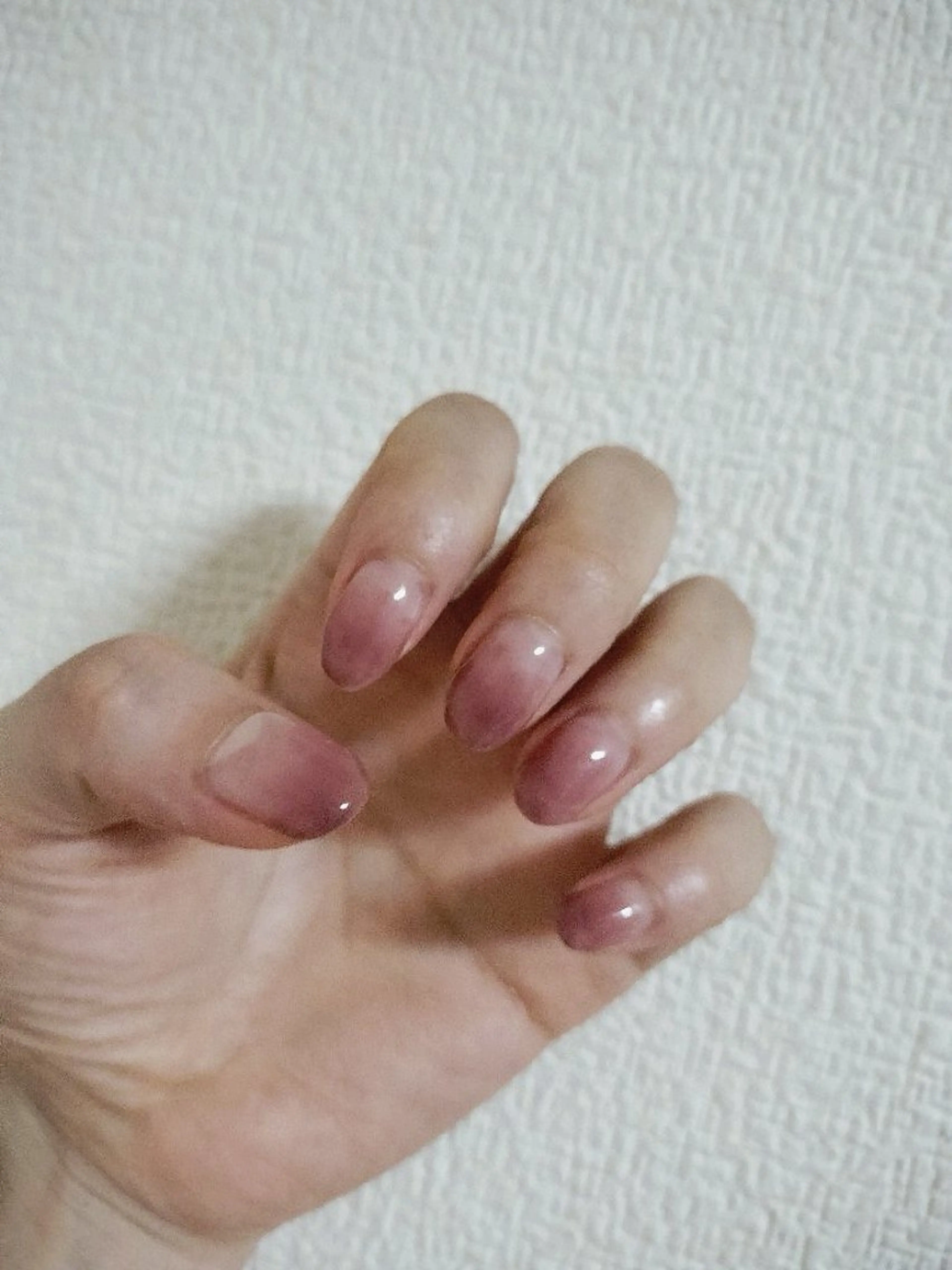 ネイル グラデーション ピンク 小林みお @ibelu京橋店のネイルデザイン