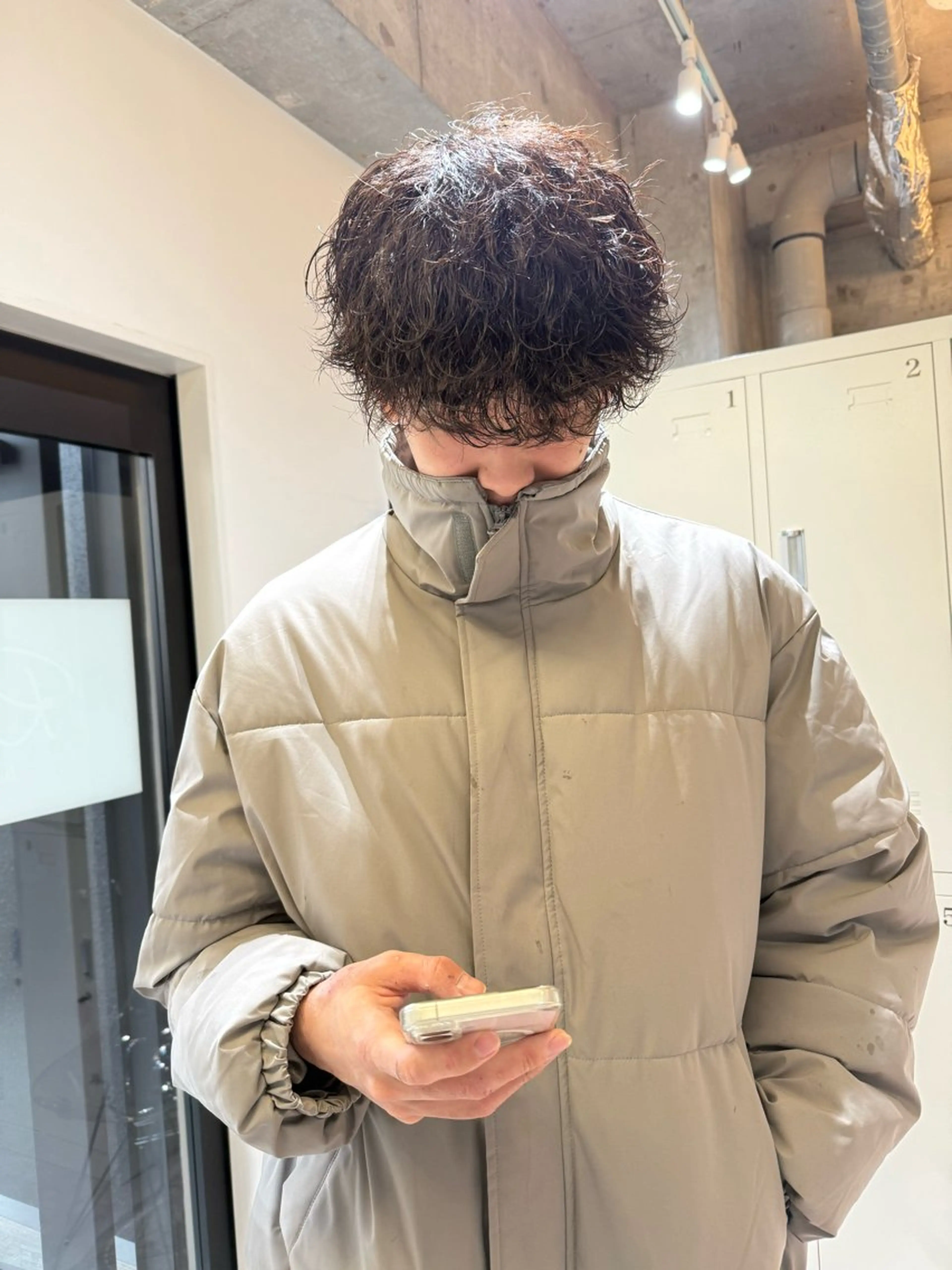 ショート パーマ メンズ カット パーマ メンズ/パーマ Remのヘアスタイル