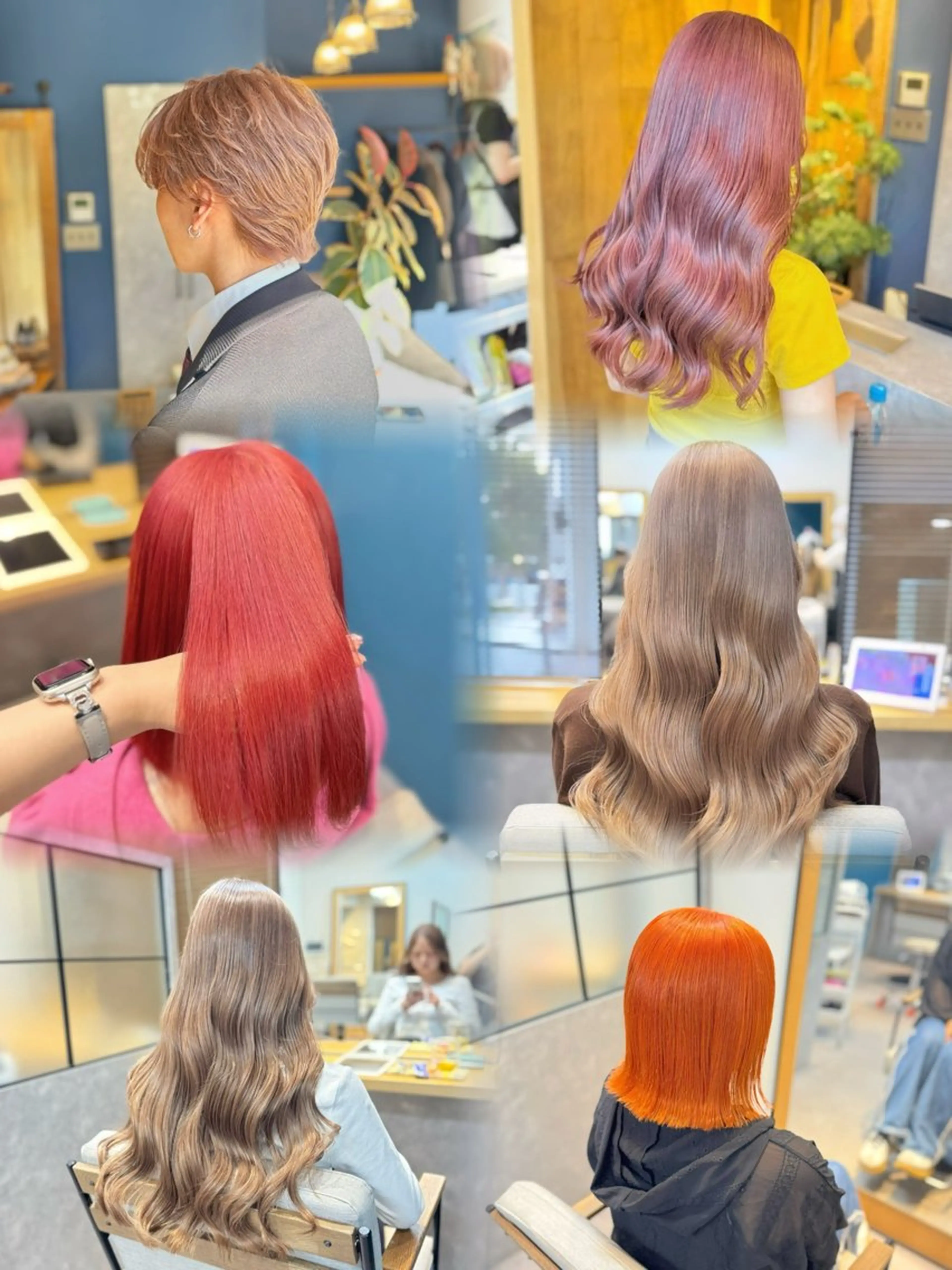 【ダブルカラー】ケアブリーチダブルカラー＋oggiottoフルステップトリートメント🎧の写真