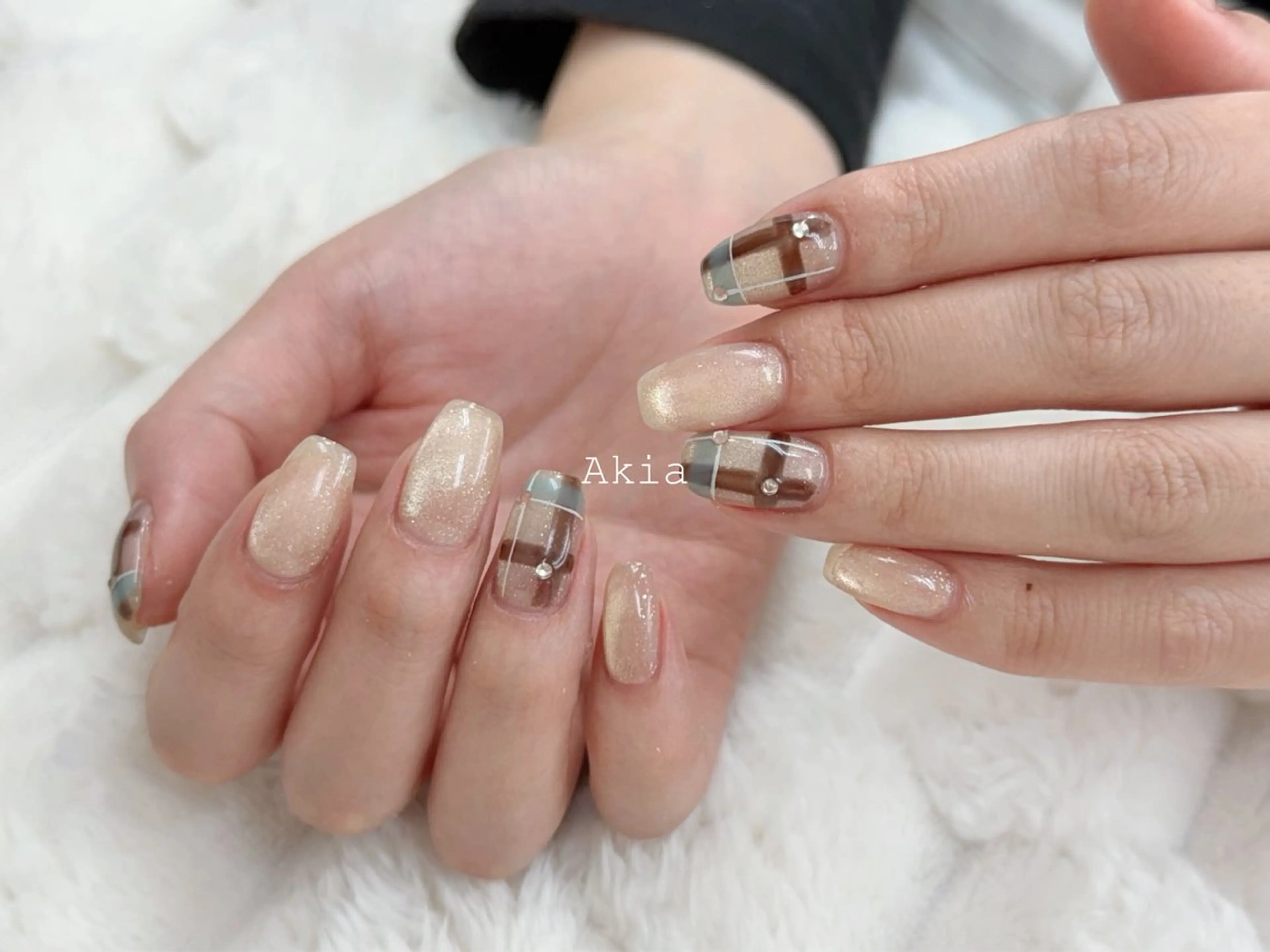 ネイル w wのネイルデザイン