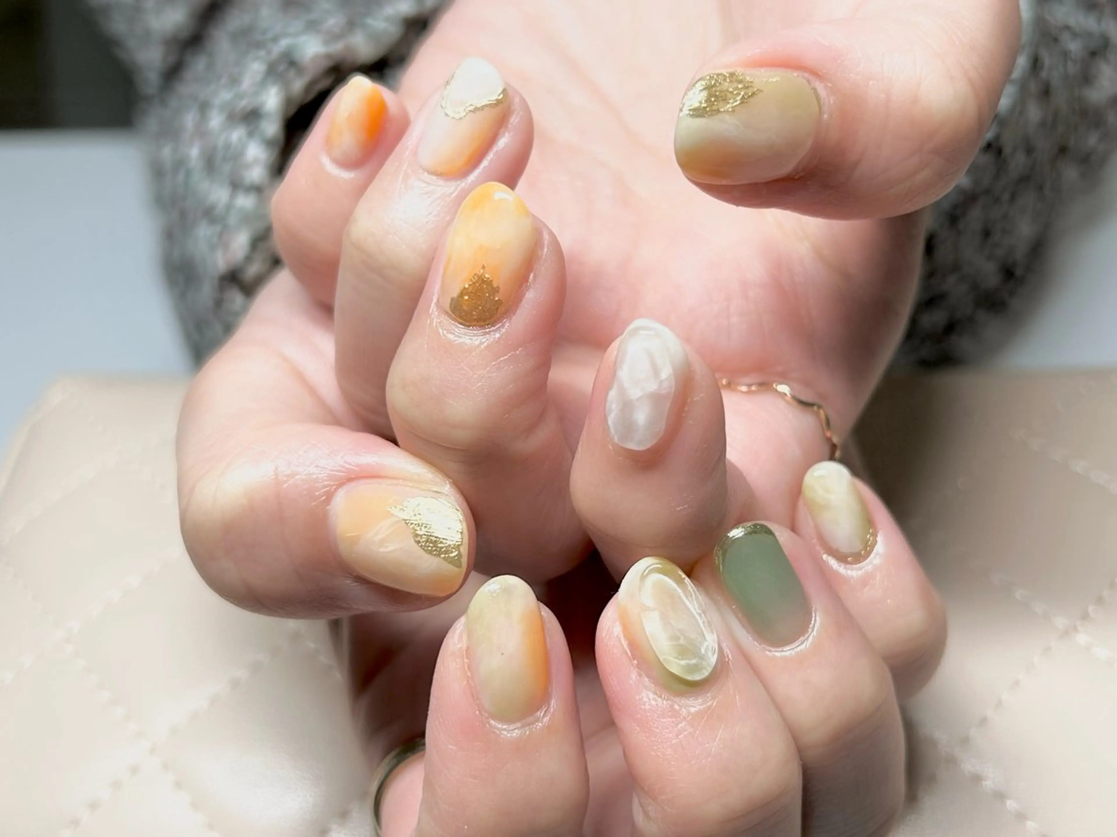 ネイル ハンドネイル NailSalon Mela所属・Mela ミユ🌼.*のネイルデザイン