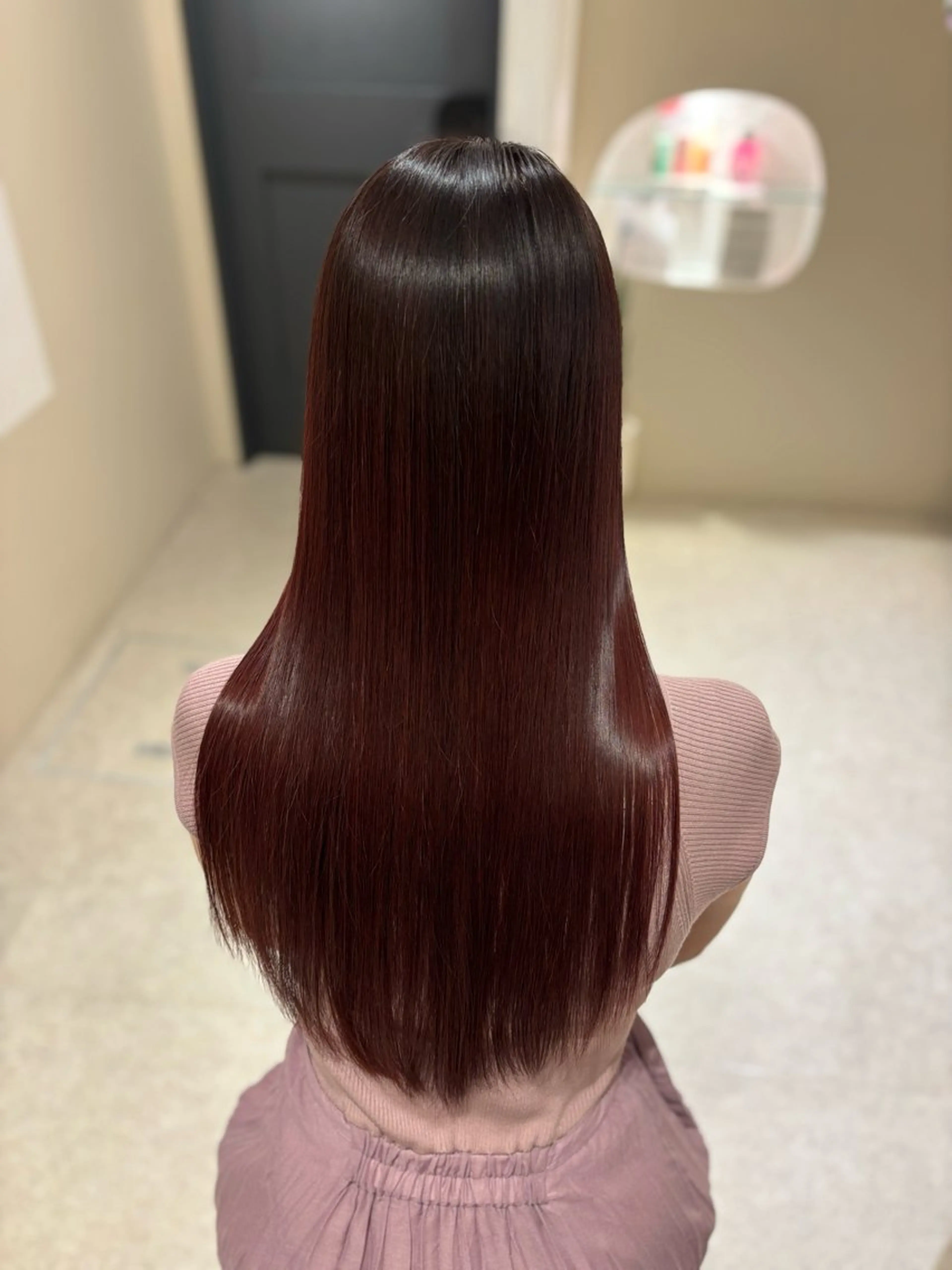 ロング 縮毛矯正 トリートメント ULTOWA/銀座 ERIのヘアスタイル