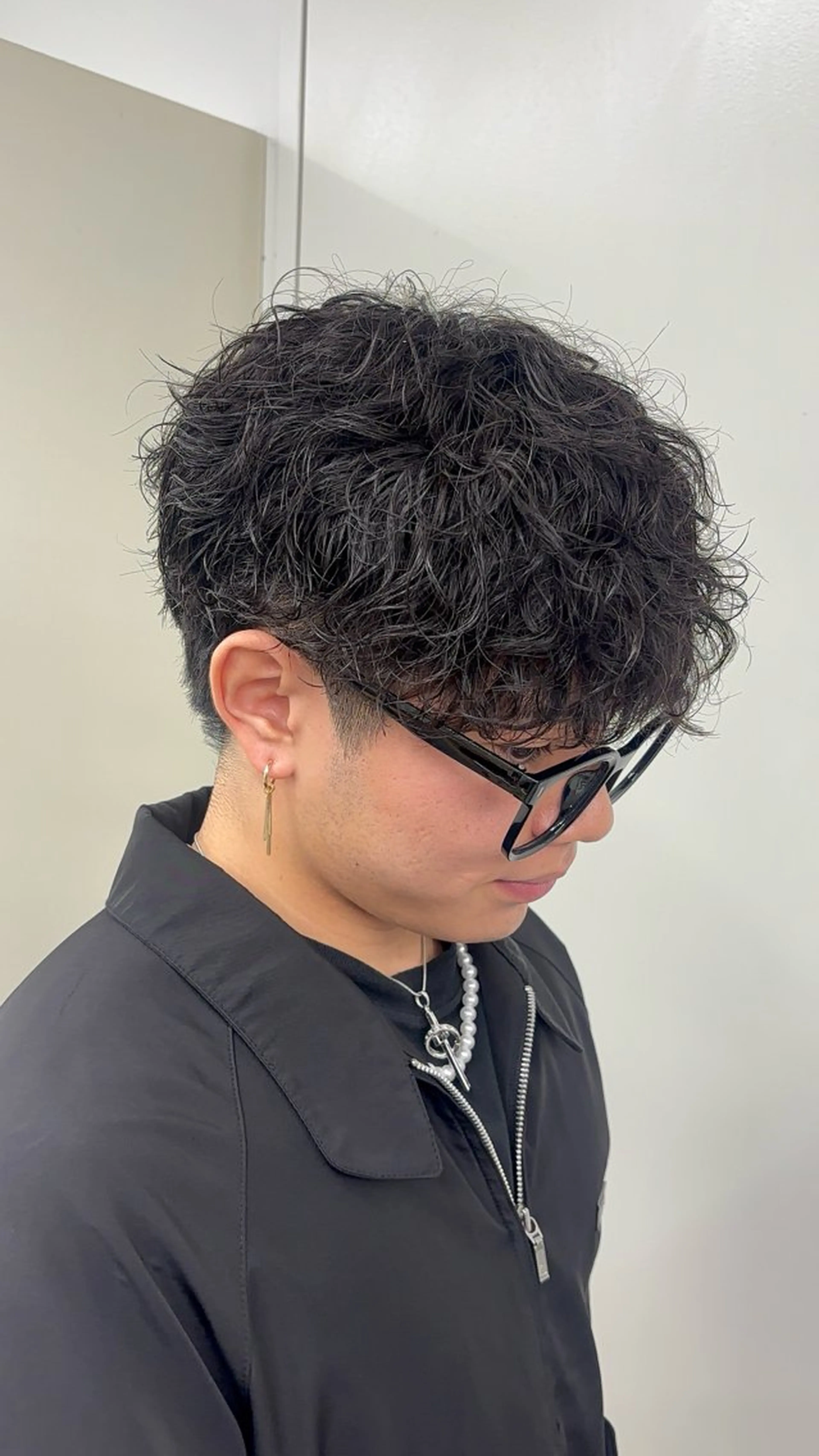 ショート パーマ メンズ カット パーマ 名古屋メンズパーマ /松井生のヘアスタイル