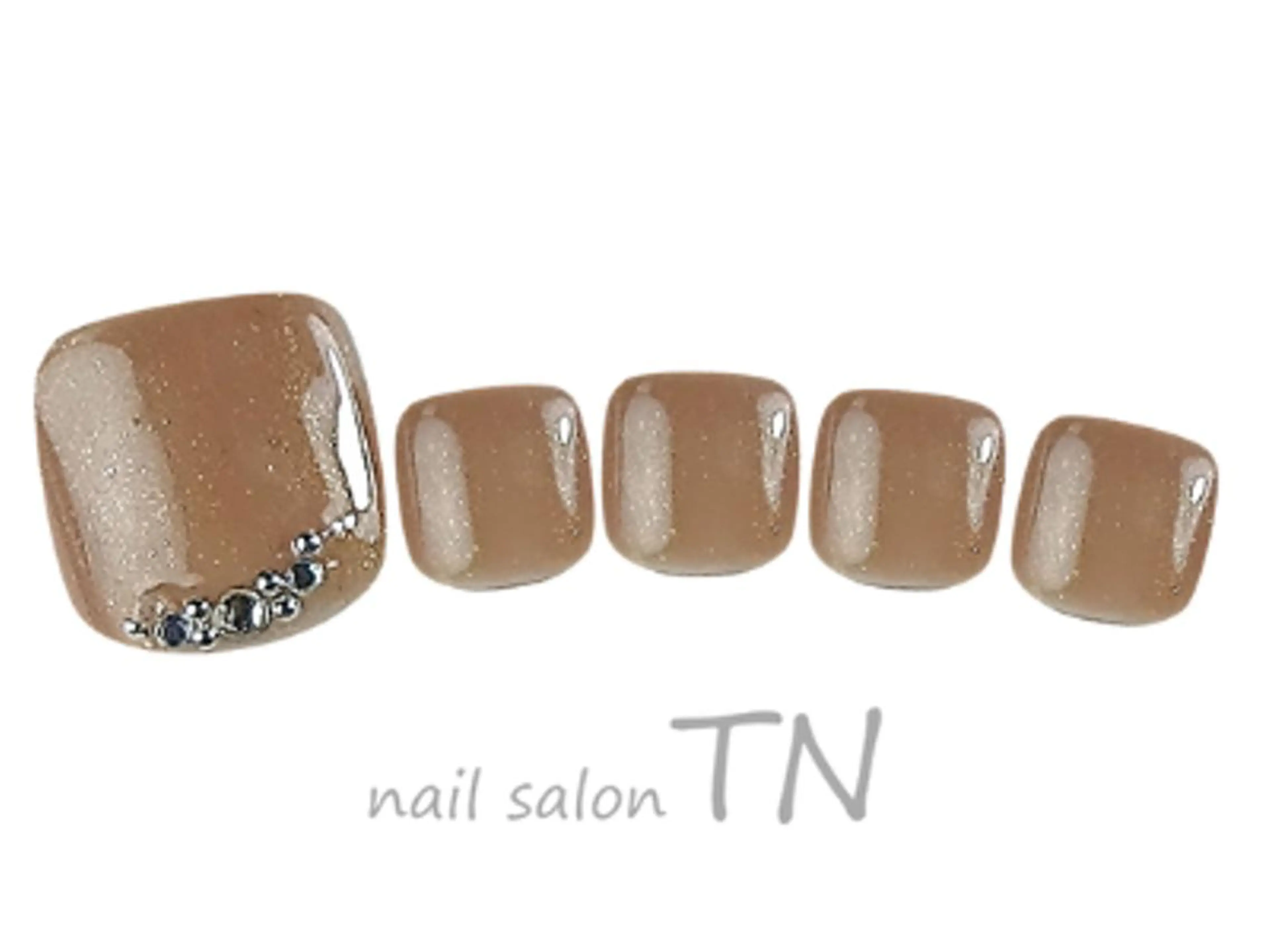 ネイル フットネイル 矢川 まどかのネイルデザイン