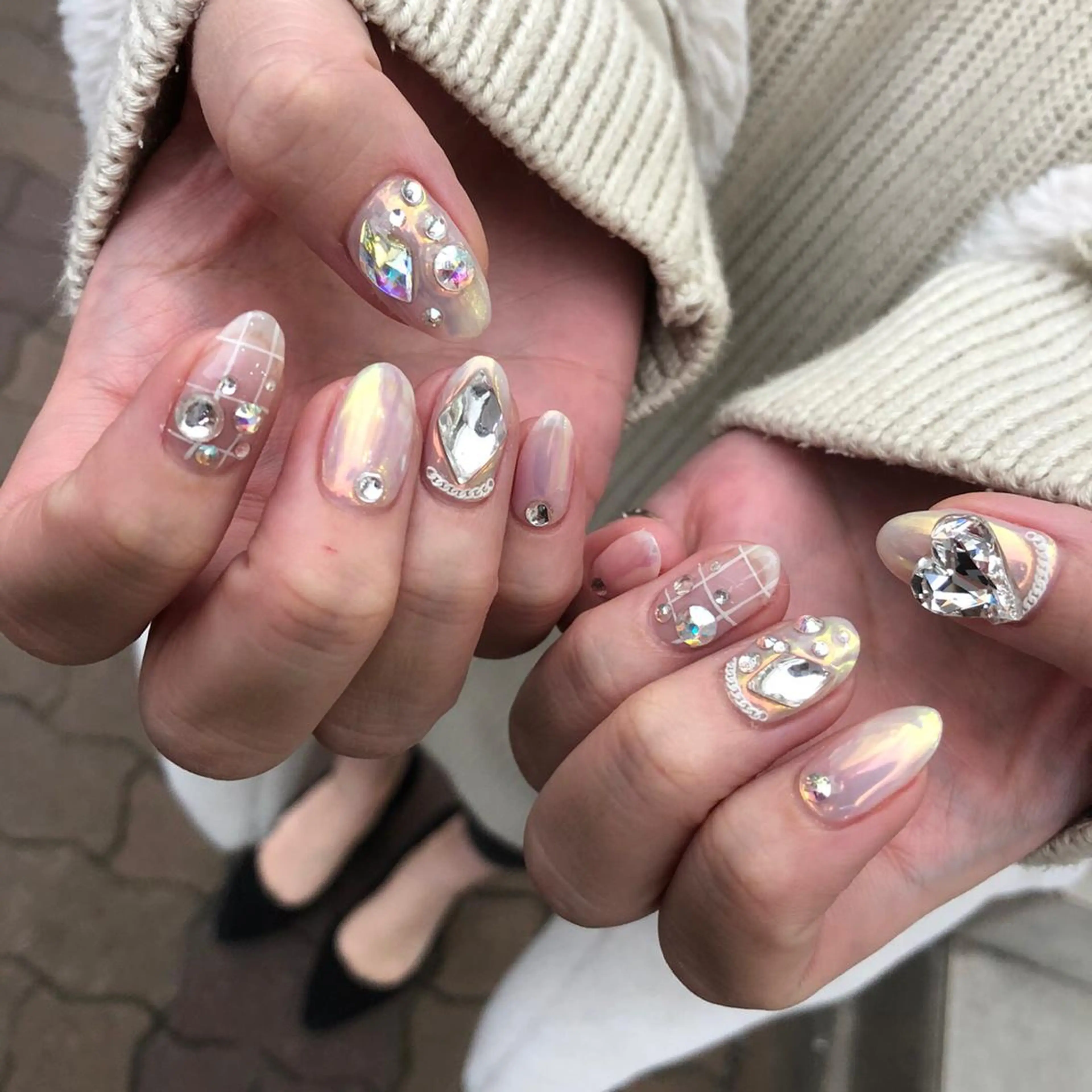 ロング カラー キッズ ネイル マツエク・マツパ 福田 加奈のネイルデザイン