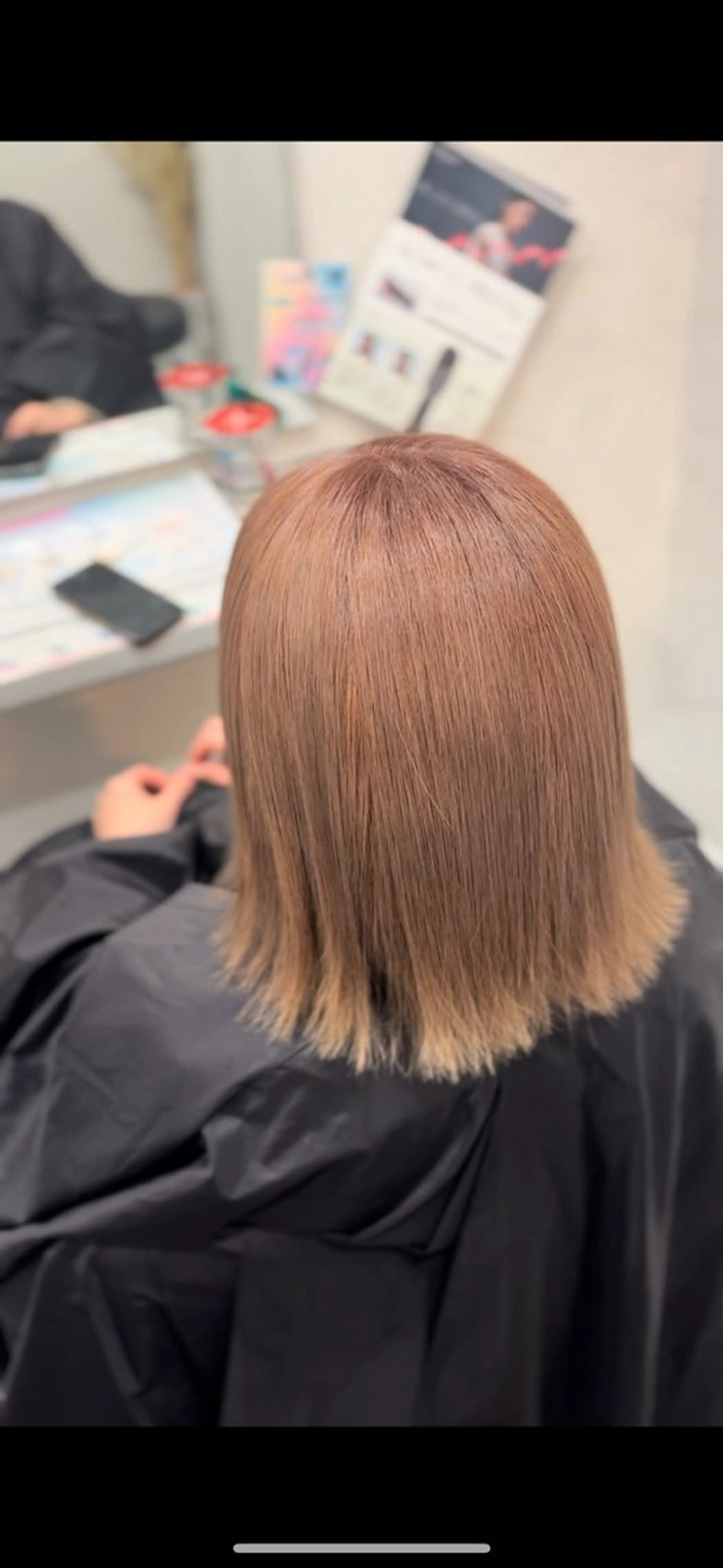 ミディアム 平瀬 胡桃のヘアスタイル