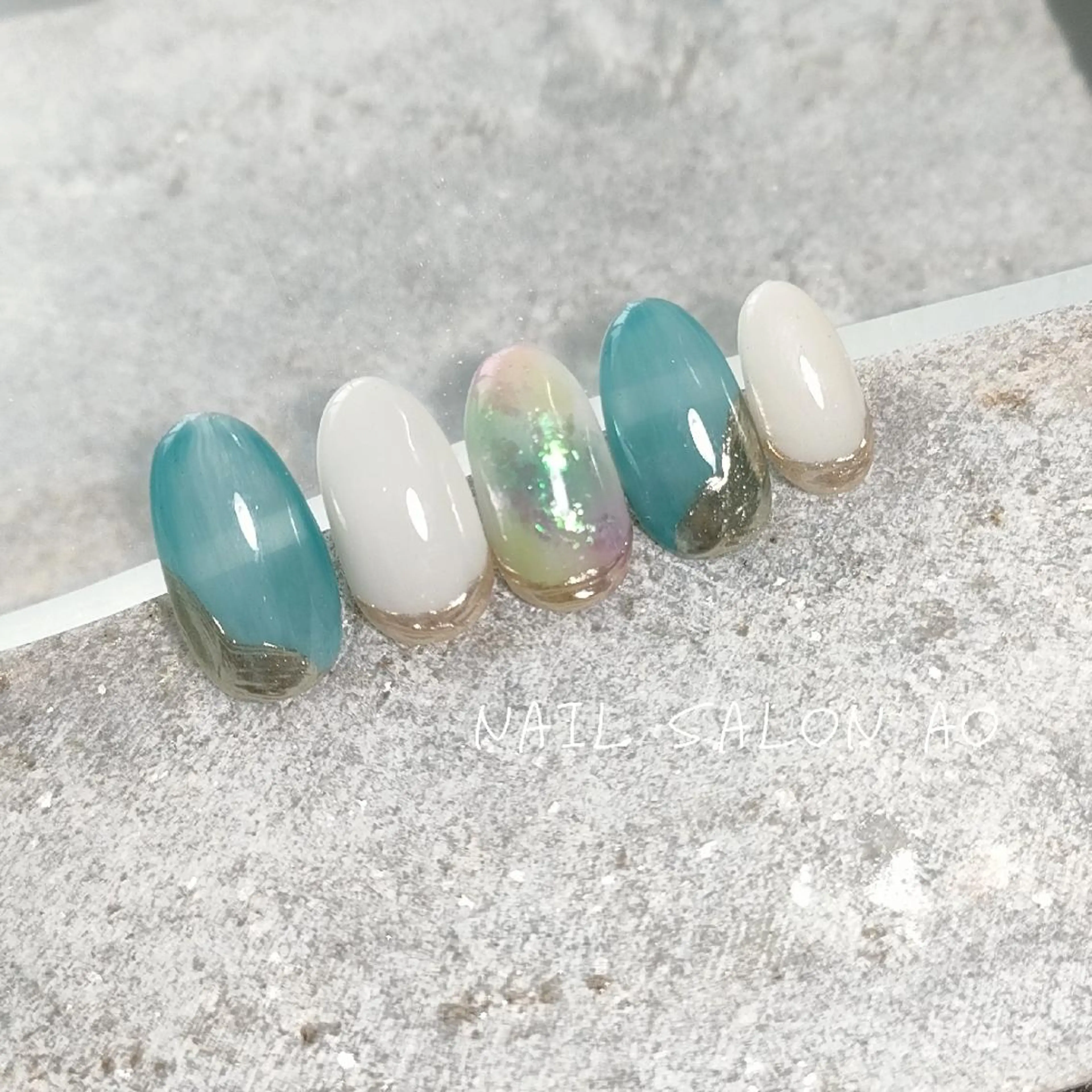 ネイル Nail Salon   AO✳Emiのネイルデザイン