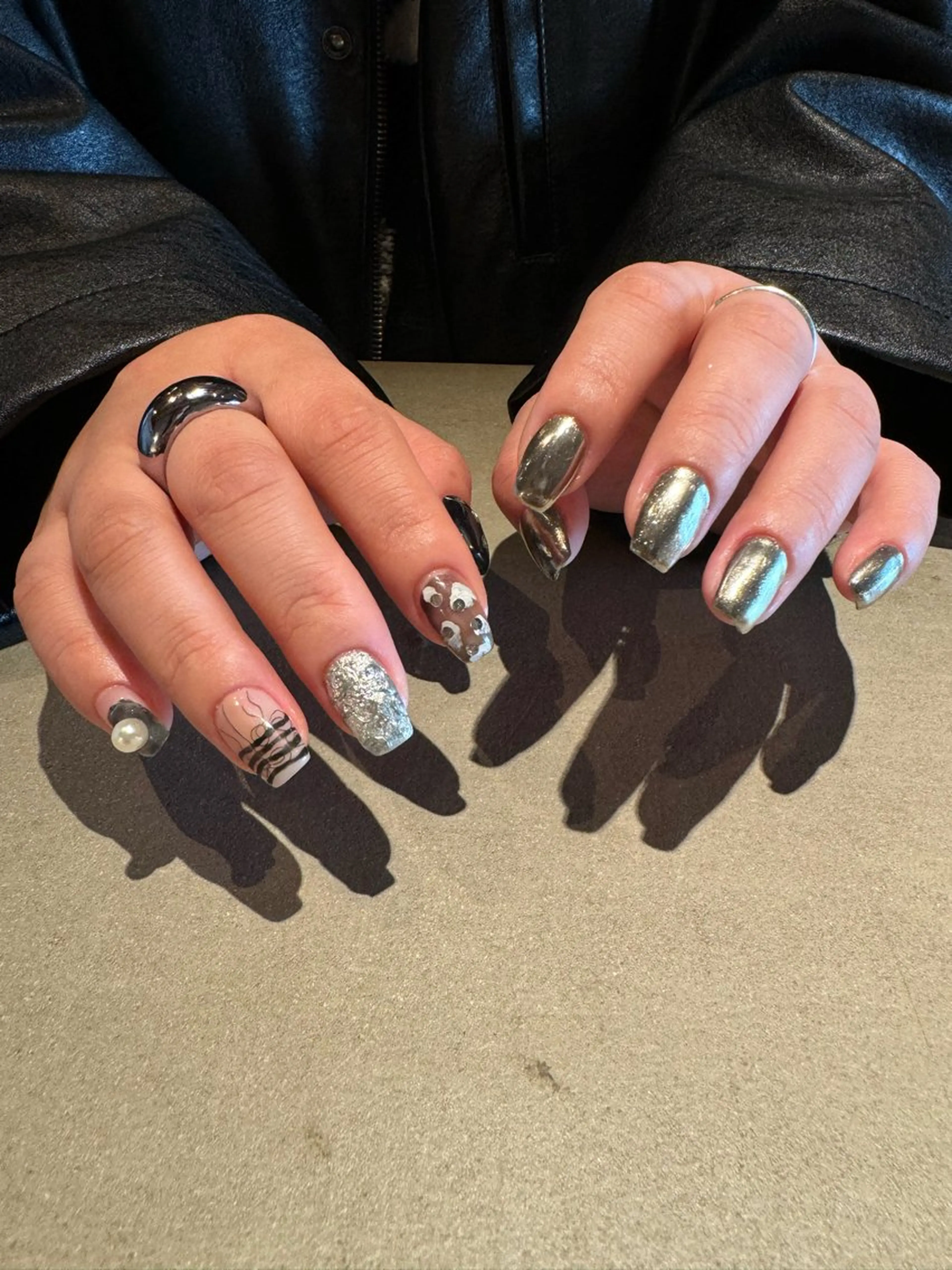 ネイル ハンドネイル にしぐち はるかのネイルデザイン