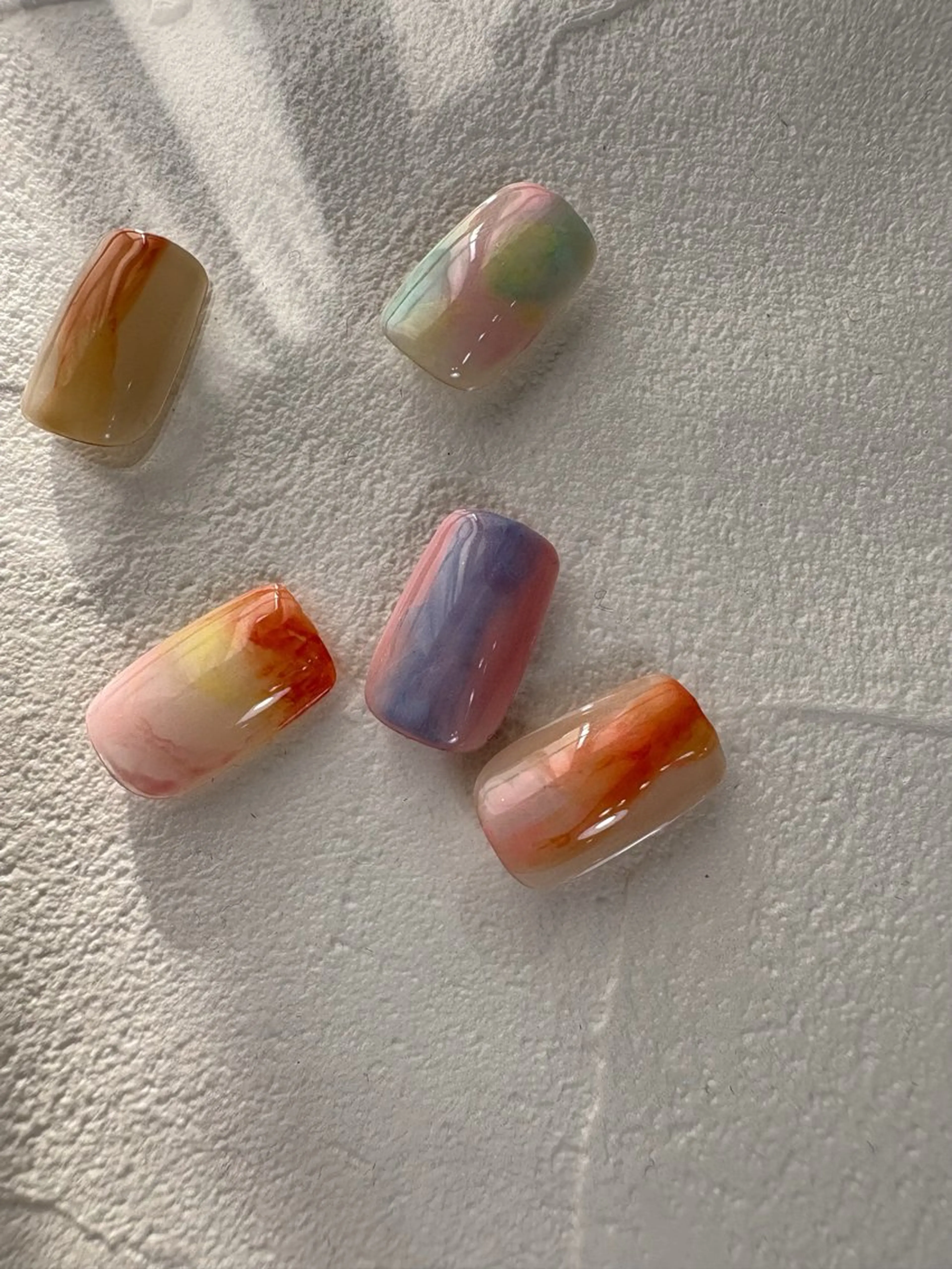 ネイル ニュアンスネイル 春ネイル Glanz regaroのネイルデザイン