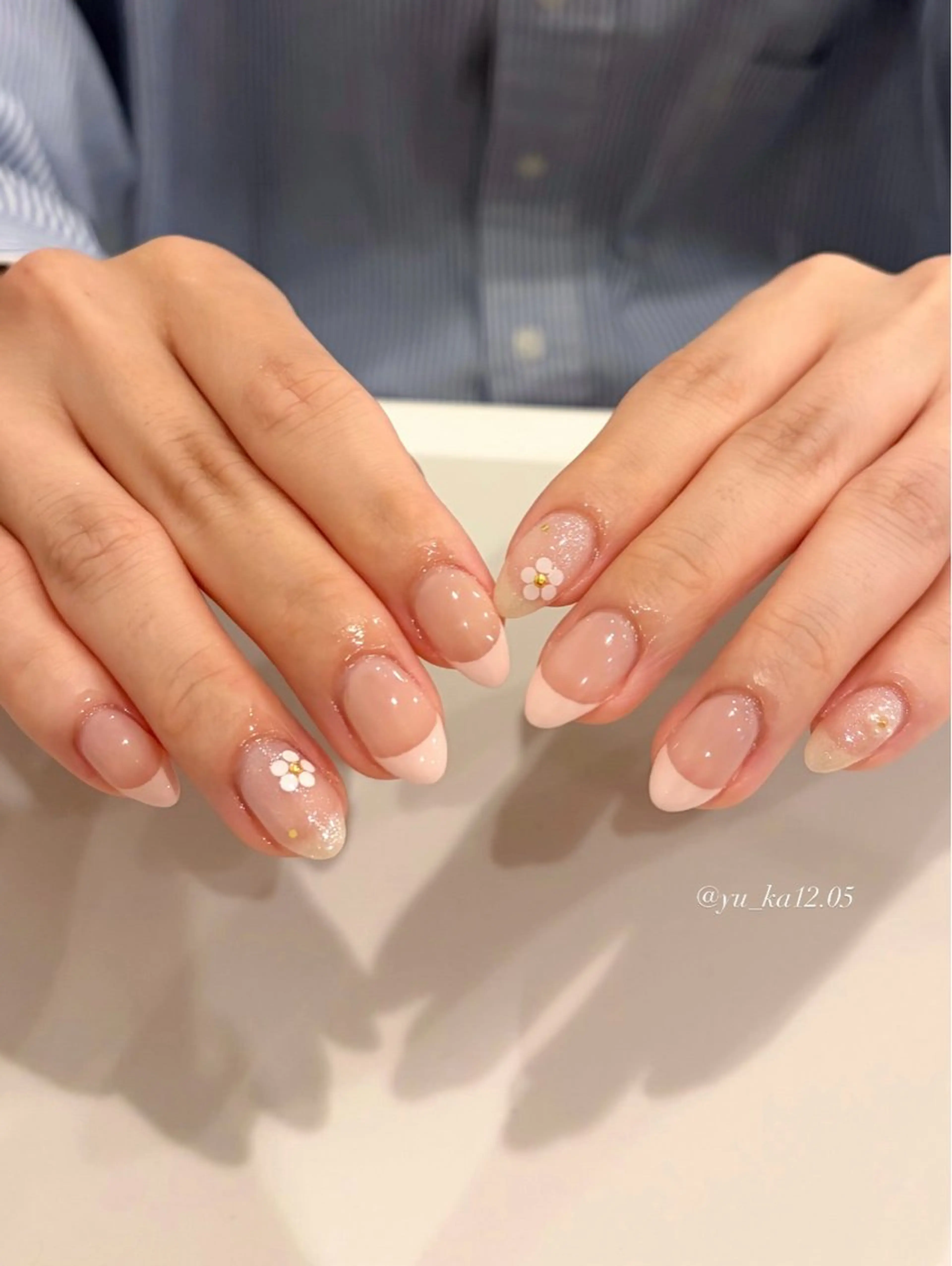 ネイル ハンドネイル 岡崎 佑香のネイルデザイン