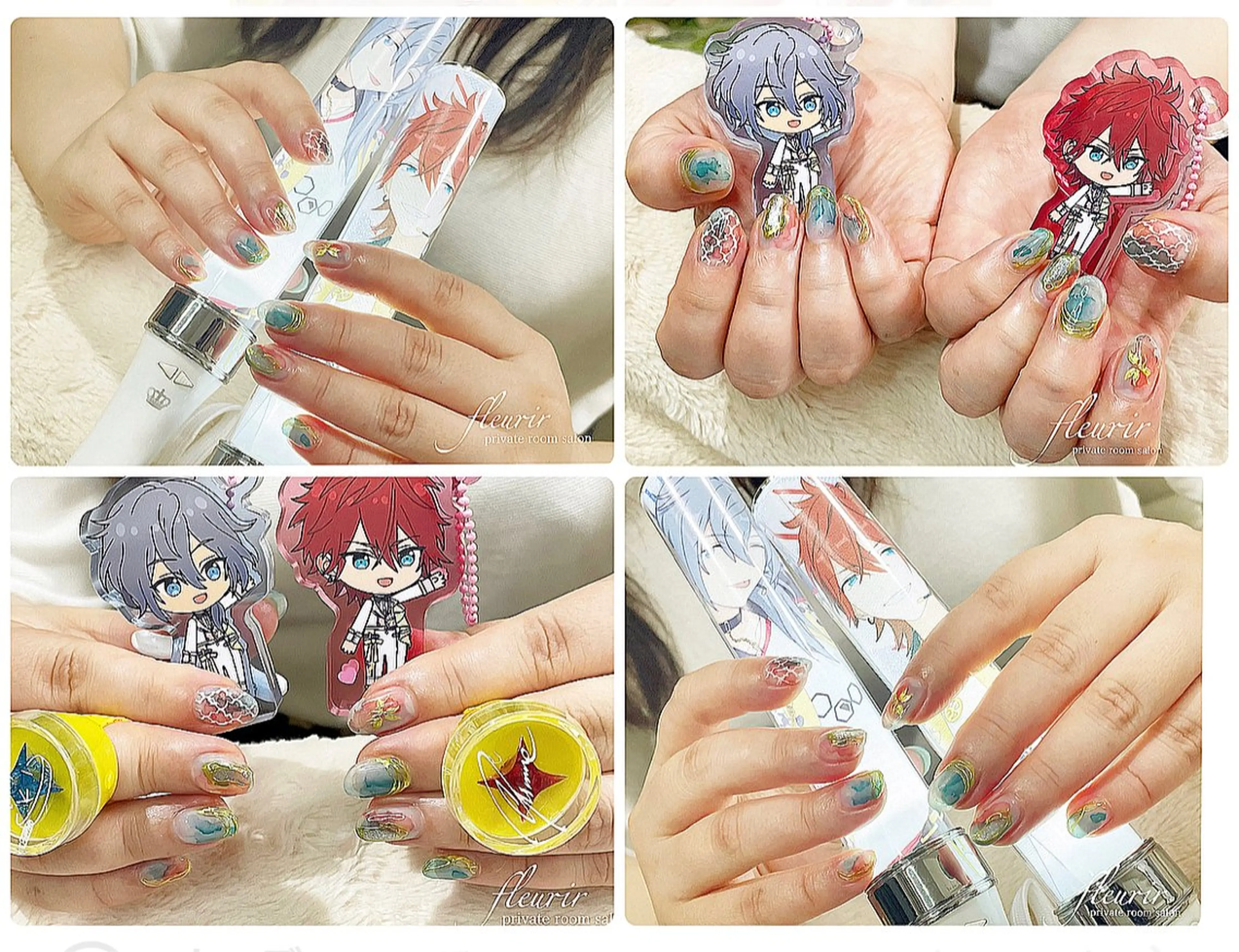 ネイル フルリール 【プライベートサロンのネイルデザイン