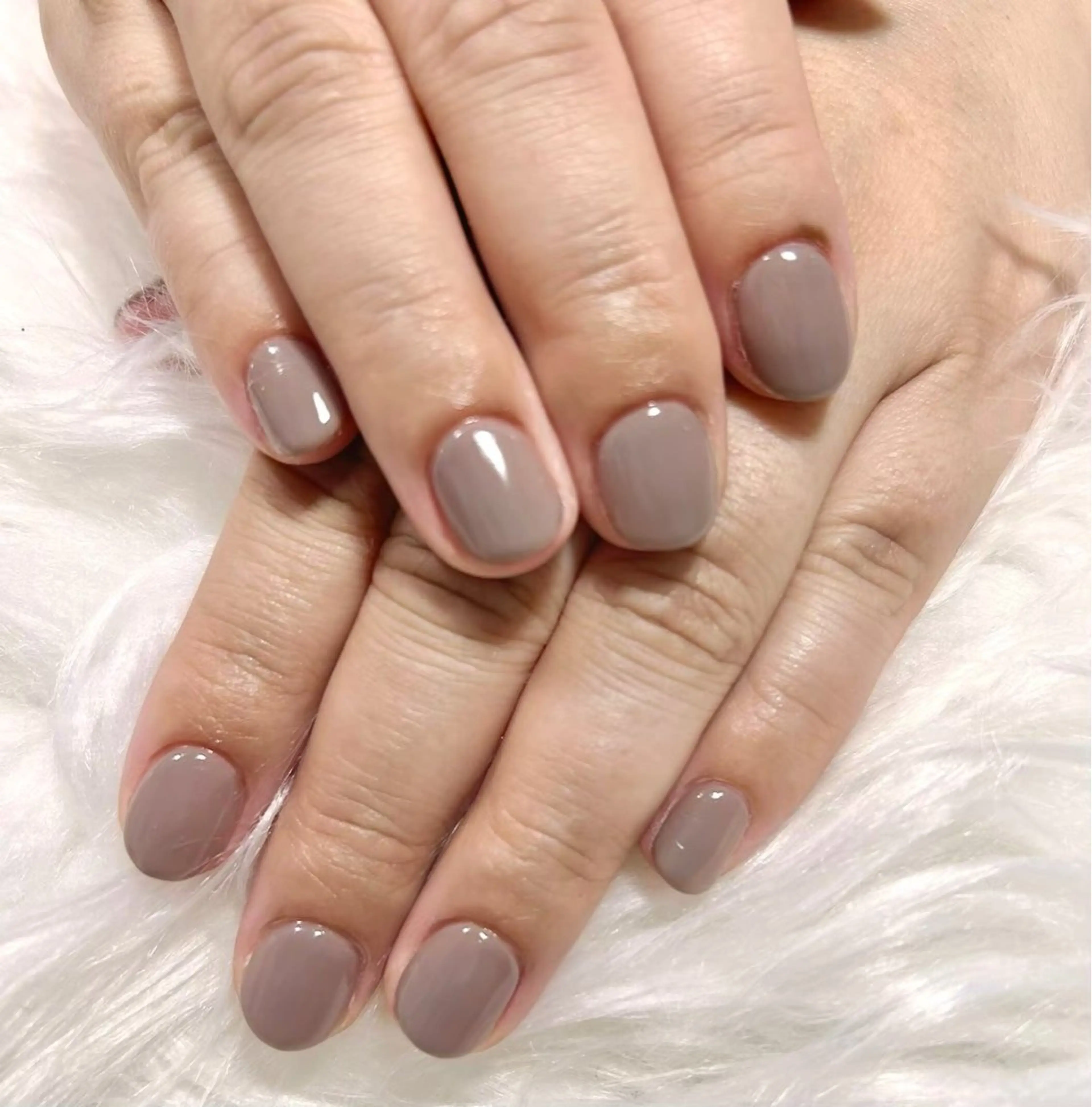 ネイル ワンカラーネイル Bonheur Duex＊AIRIのネイルデザイン