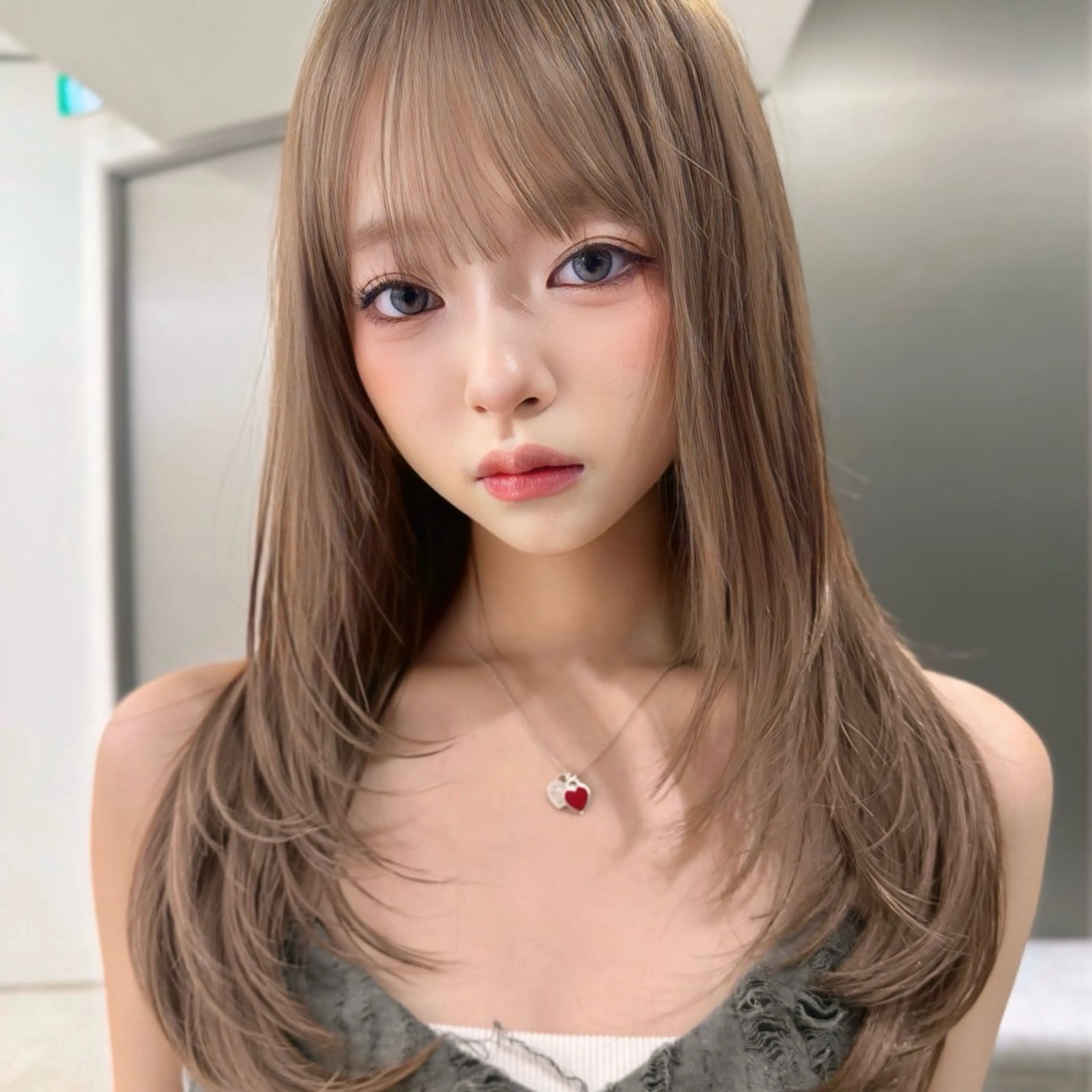 ミディアム 似合わせカット🩵 なりたみゆうのヘアスタイル