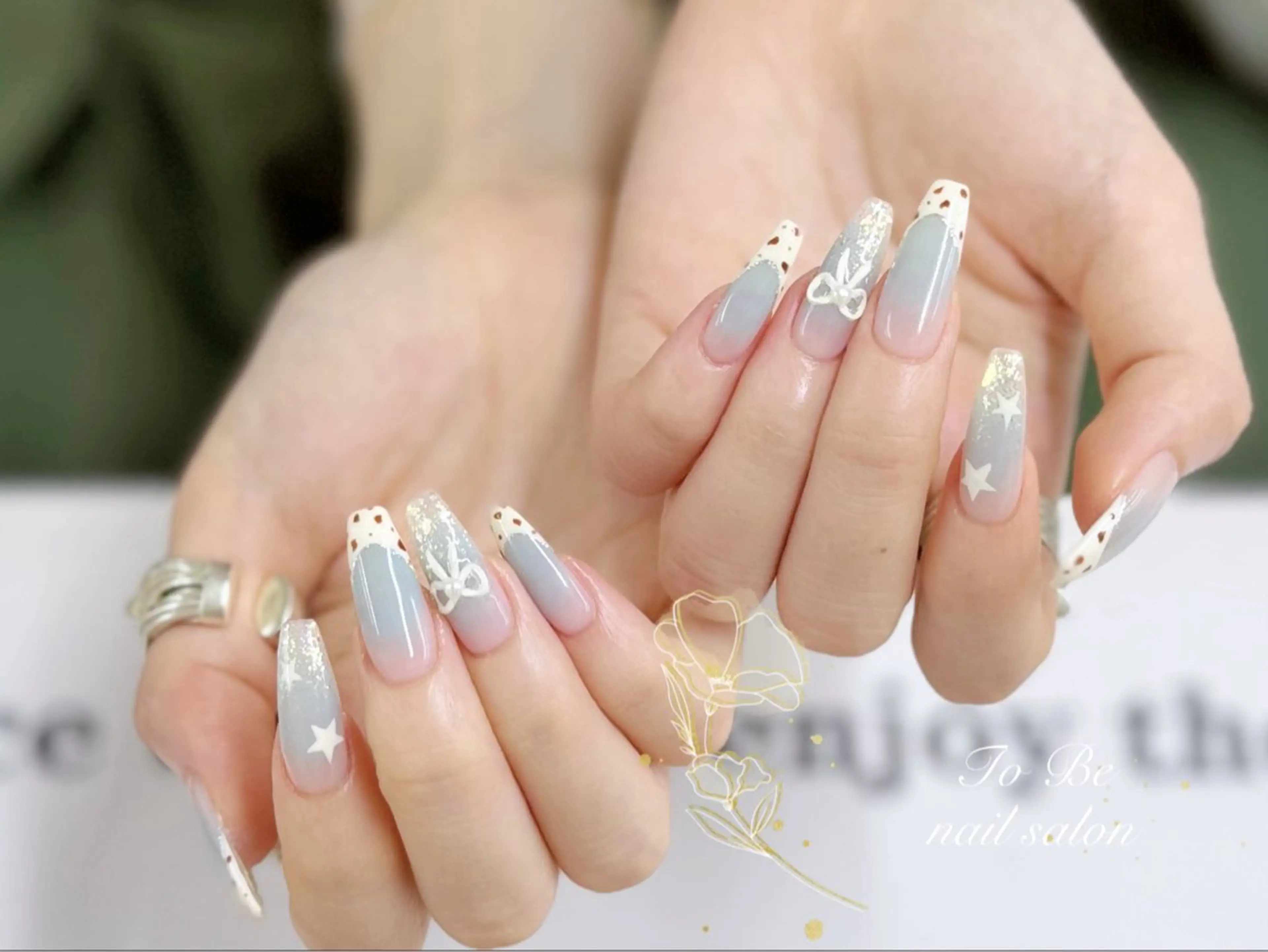 ネイル ハンドネイル Nail Salon To Be珈月のネイルデザイン